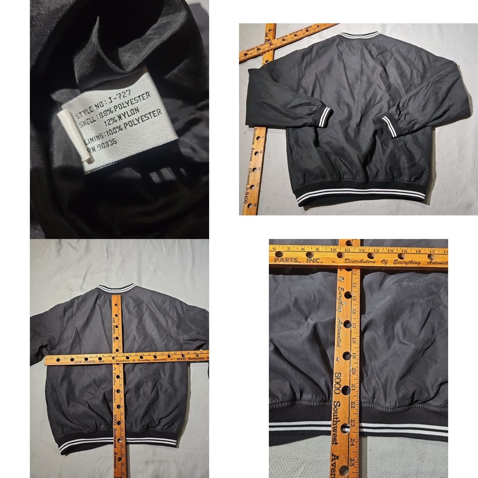 Port Authority Lexus Port Authority Jacket Mens Small Black Windbreaker Pullover Driving Golf Size US S / EU 44-46 / 1 - 8 Thumbnail