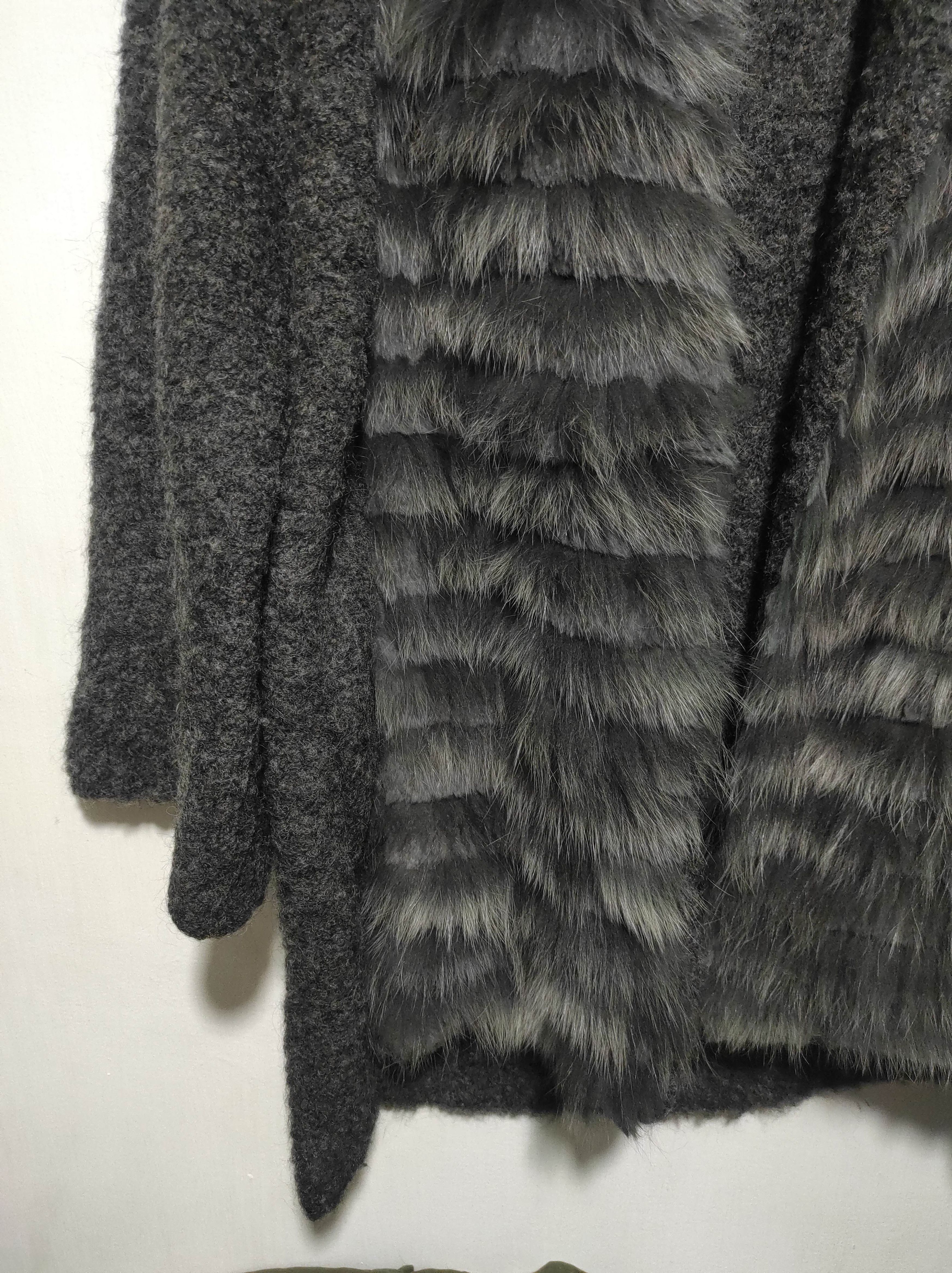 If Six Was Nine Sisley Knit Fur Hoodie IfSixWasNine LGB style Size L / US 10 / IT 46 - 4 Thumbnail
