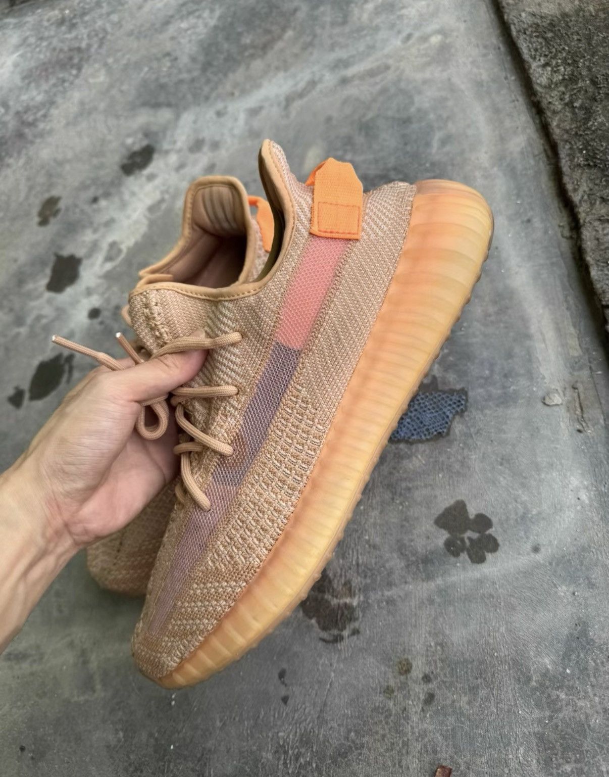 Adidas Adidas Yeezy 350 Clay EG7490 K37 Size US 11.5 / EU 44-45 - 3 Thumbnail