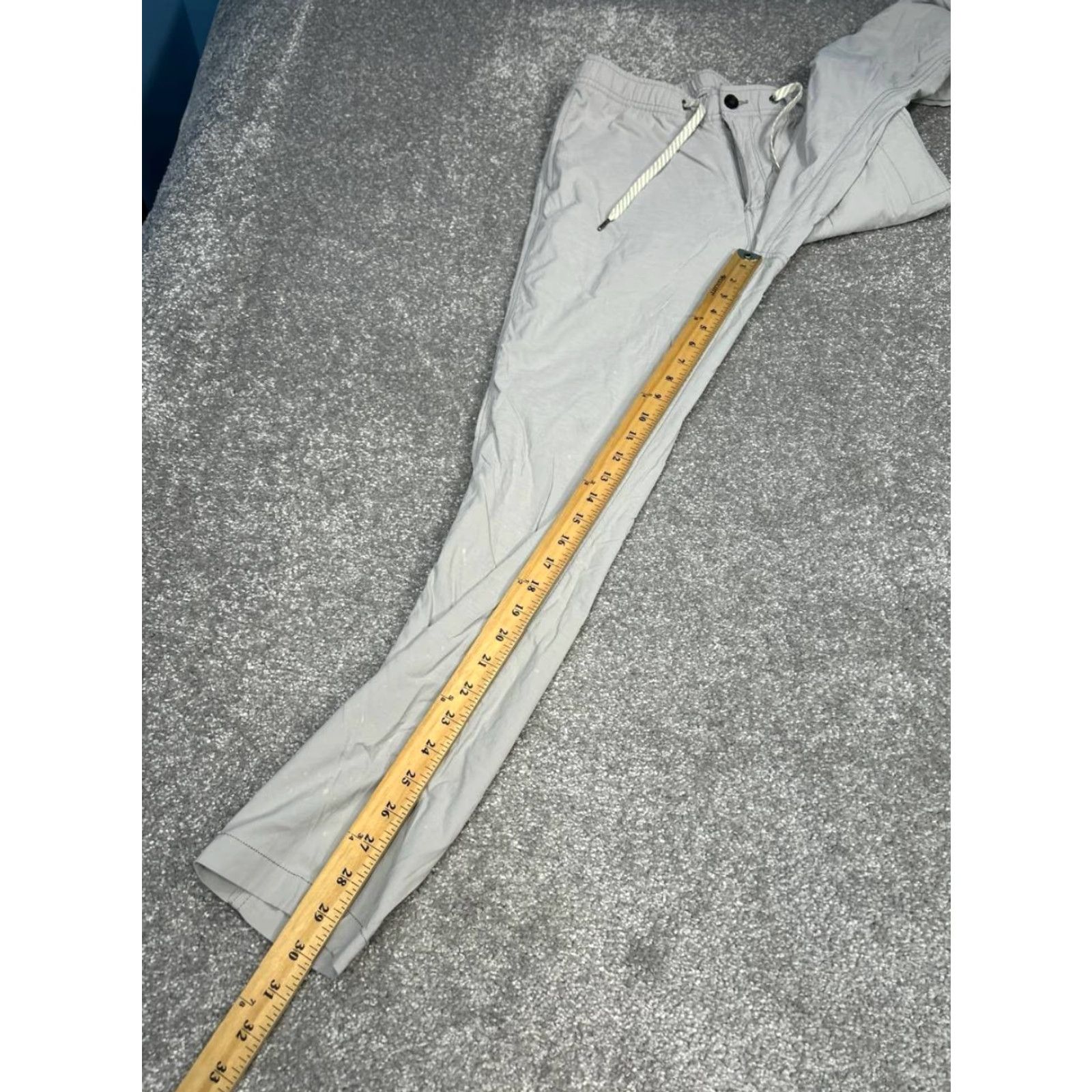 Vuori Vuori Technical Climber Pants Mens Small Gray Stretch Drawstrings Straight Leg Size US 29 - 5 Thumbnail
