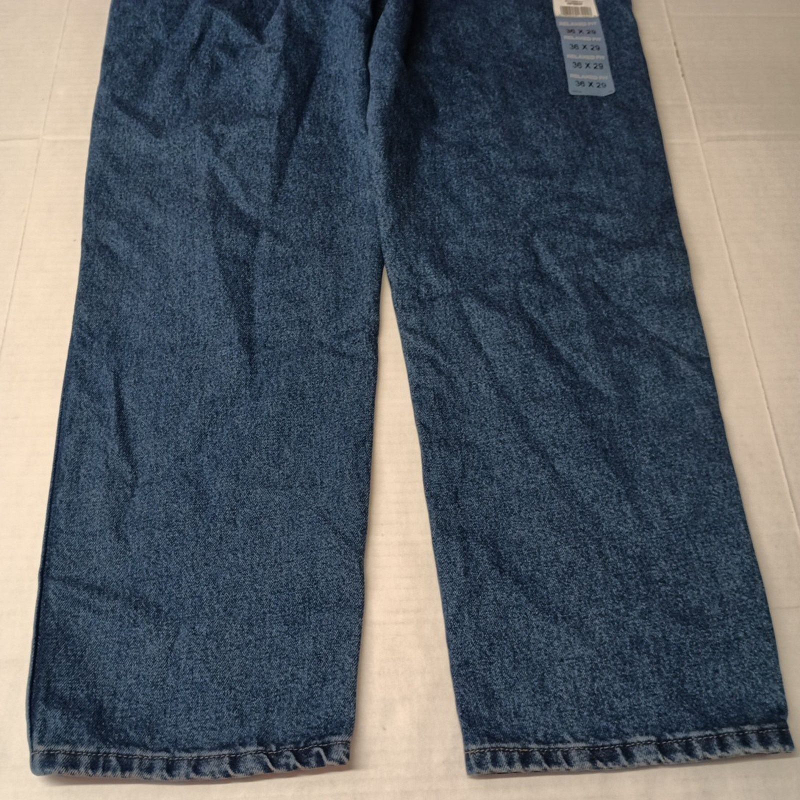 Wrangler Wrangler Rustler Jeans Men's Size 36x29 Blue Relaxed Fit Size US 36 / EU 52 - 6 Thumbnail