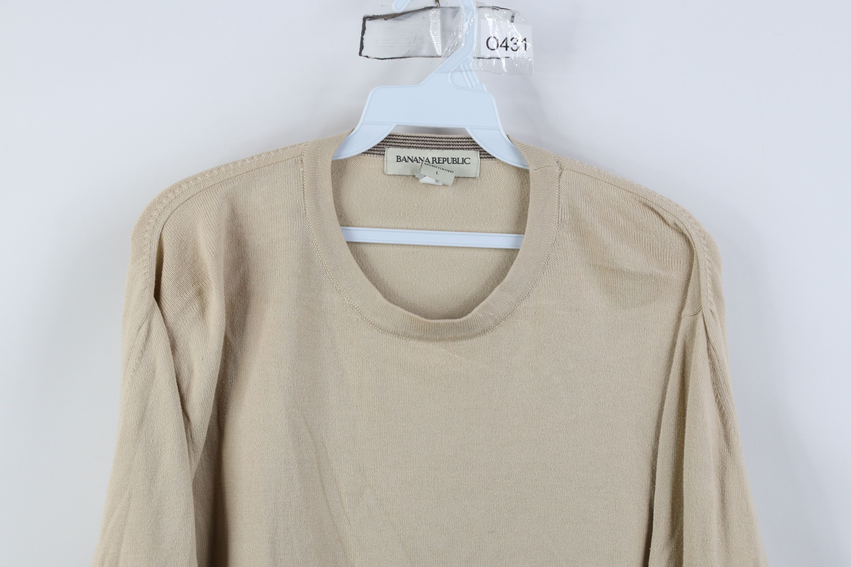 Banana Republic Vintage Y2K 2005 Banana Republic Lightweight Knit Sweater Size US L / EU 52-54 / 3 - 2 Thumbnail