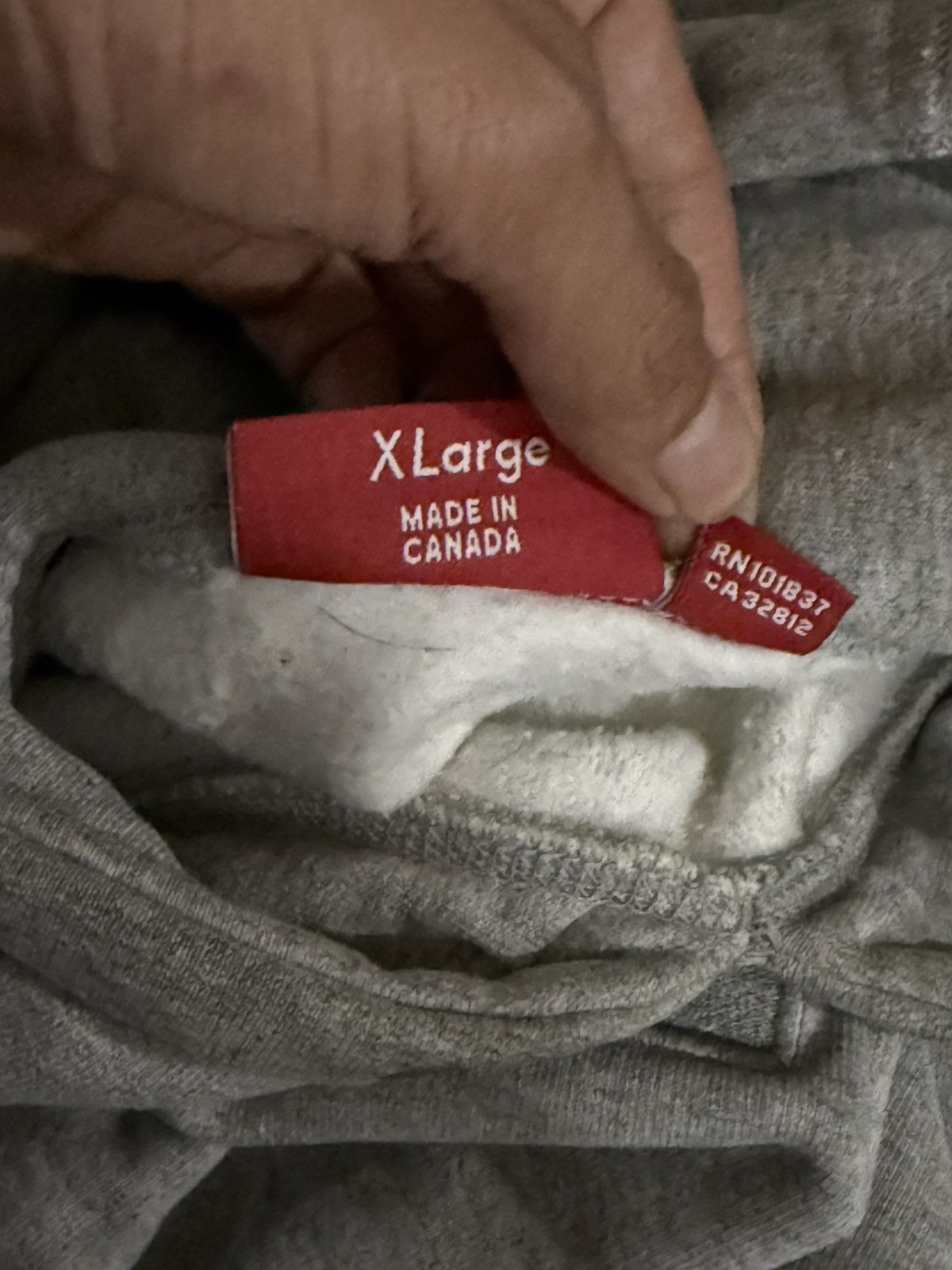 Supreme Supreme 2003 Grey on Grey Box Logo Size US XL / EU 56 / 4 - 4 Thumbnail