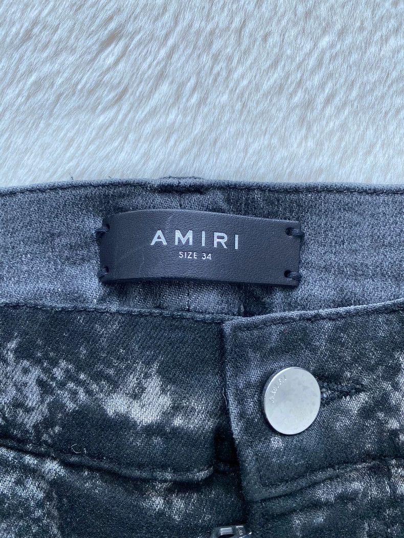 Amiri Amiri Snake Skin Pattern Jean Size US 34 / EU 50 - 2 Thumbnail