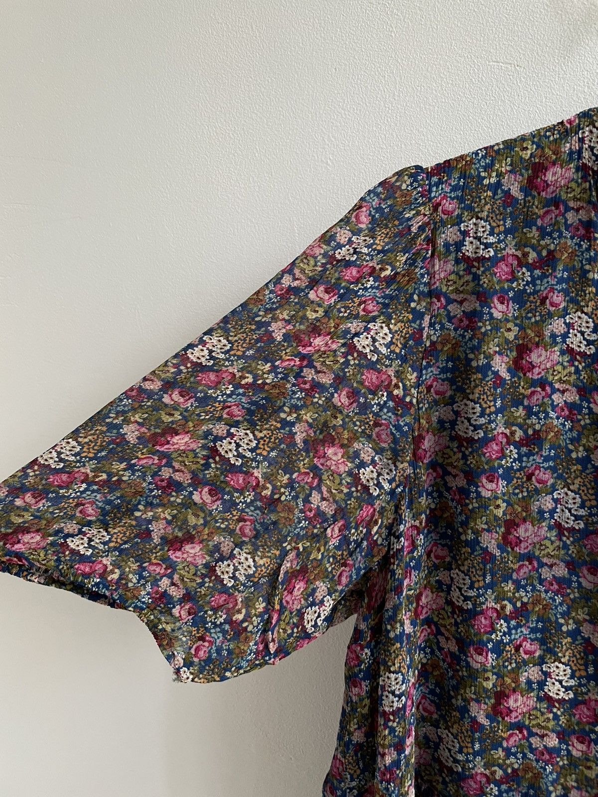 Designer × Sezane SÉZANE Holy Dress Floral Flower Midi Mini Dress Size XS / US 0-2 / IT 36-38 - 5 Thumbnail