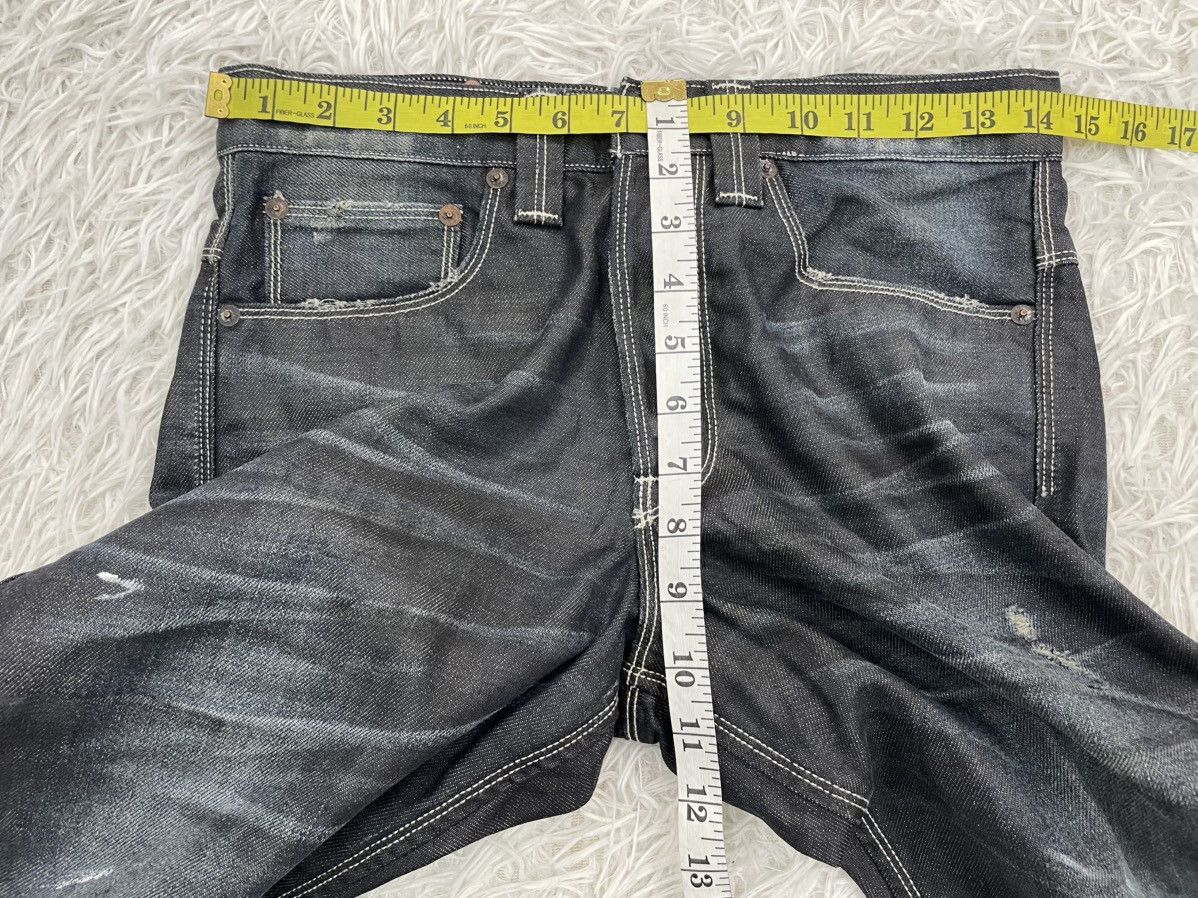 Japanese Brand Back Number RUDO Buckle Back Jeans Pant Made in Japan Size US 29 - 14 Thumbnail