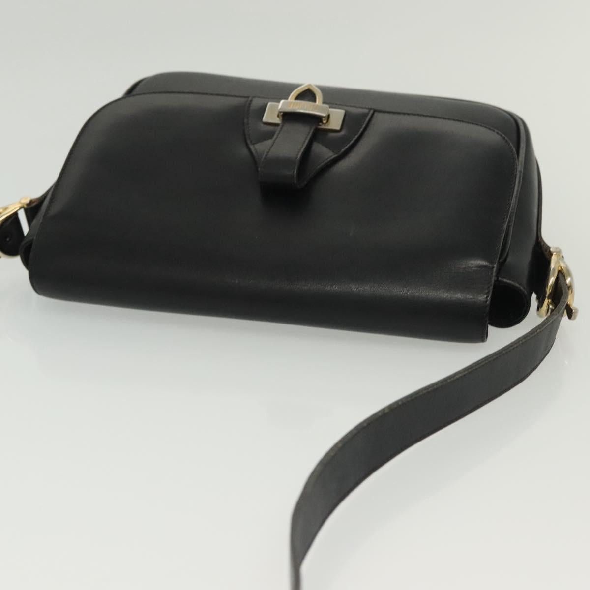 Celine CELINE Shoulder Bag Leather Navy Gold Size ONE SIZE - 8 Thumbnail