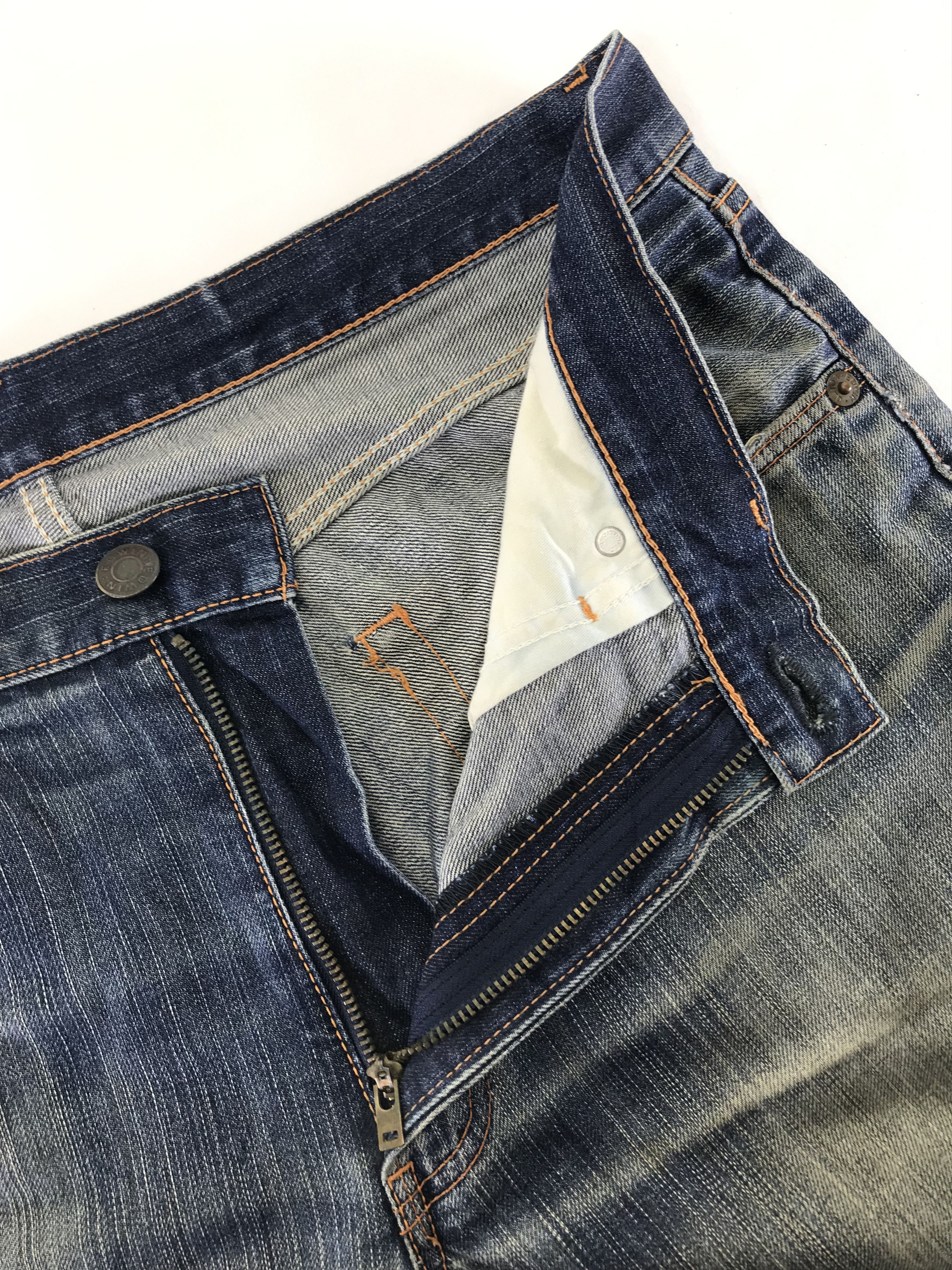 Edwin Vintage Edwin 503 Mud Wash Jeans Size US 35 - 9 Thumbnail