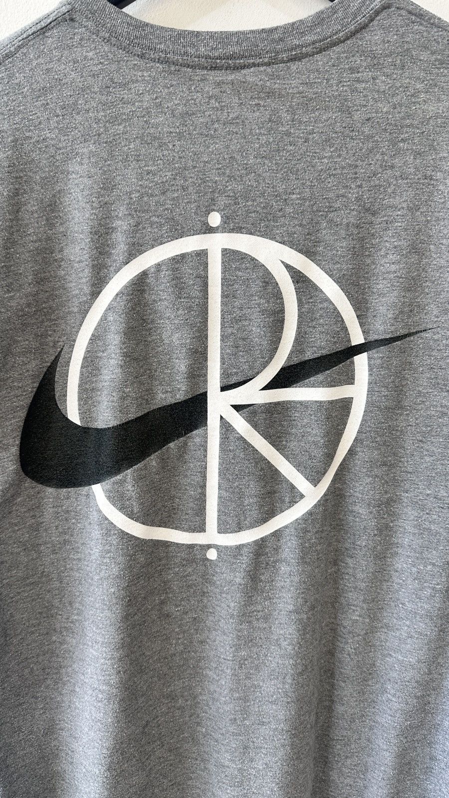 Polar Skate Co. Polar Skate Co. "Swoosh" Custom Logo Tee Heather Grey XL Size US XL / EU 56 / 4 - 8 Thumbnail