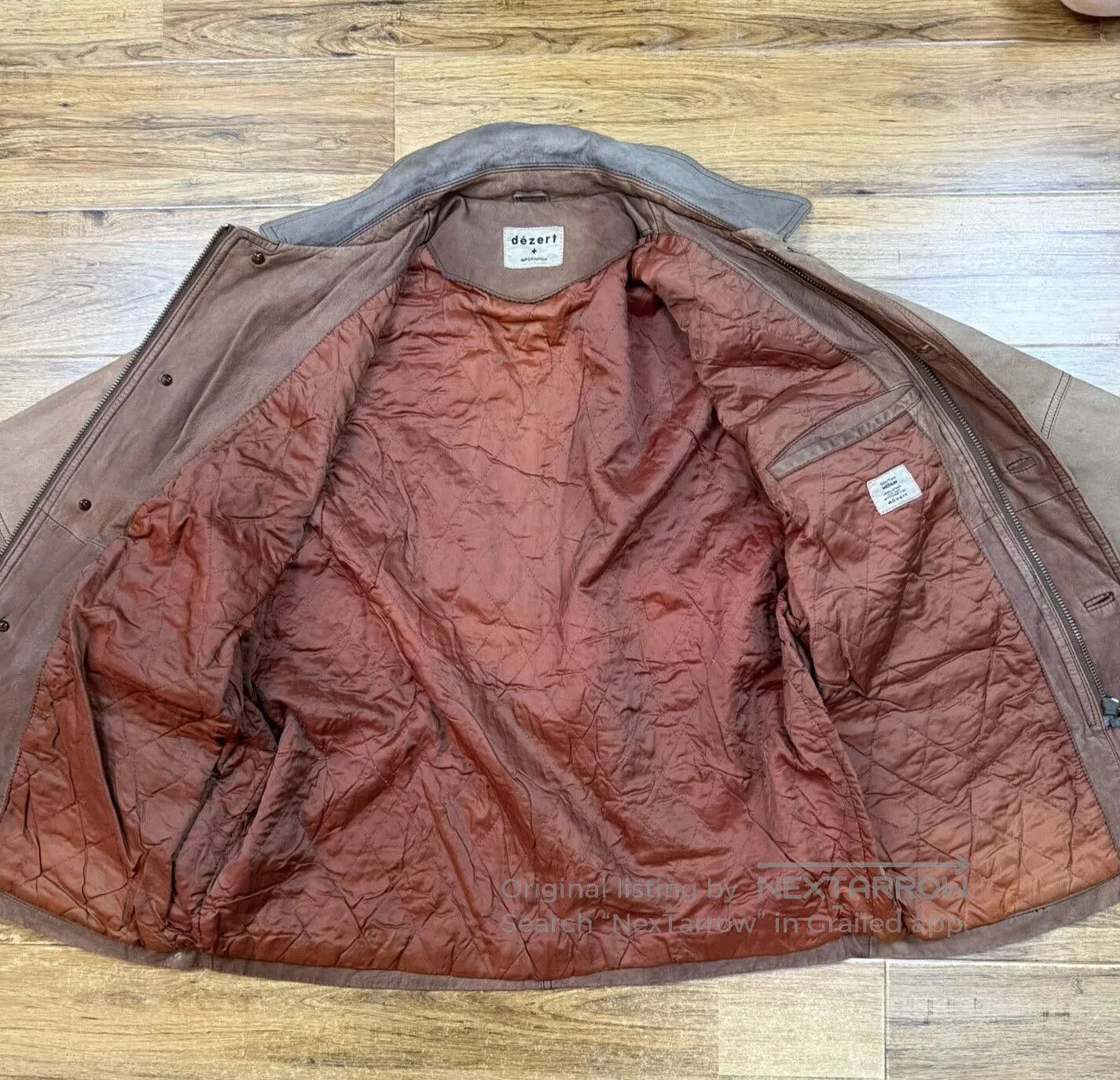 VINNY's Vintage Dézert Quilted Jacket by Taguchi Naruhiko. Size US M / EU 48-50 / 2 - 3 Thumbnail