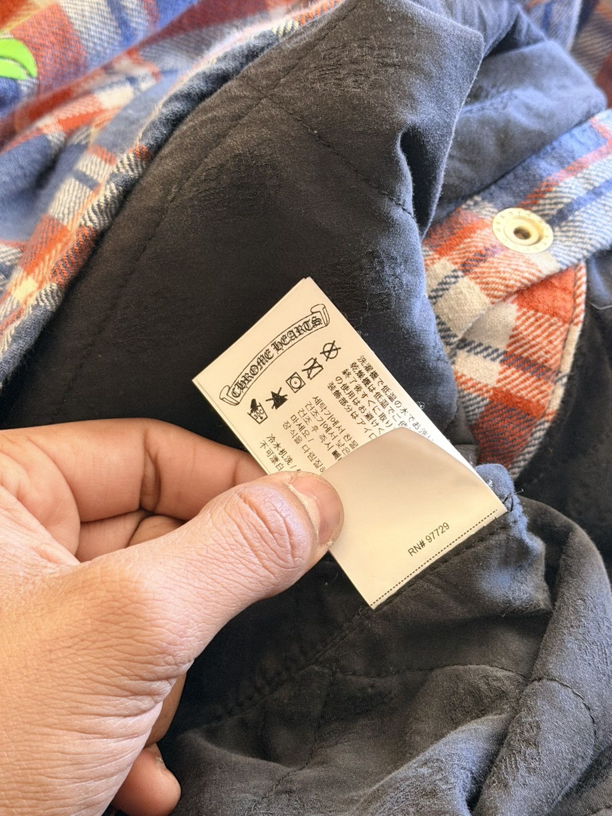 Chrome Hearts Chrome Heart Padded Flannel Button Up XL Size US XL / EU 56 / 4 - 15 Thumbnail