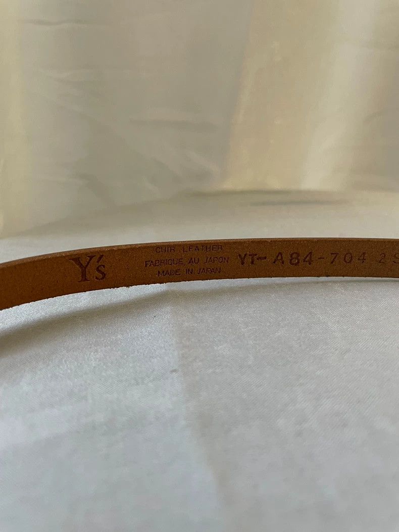 Yohji Yamamoto Yohji Yamamoto Black Belt Size ONE SIZE - 4 Thumbnail