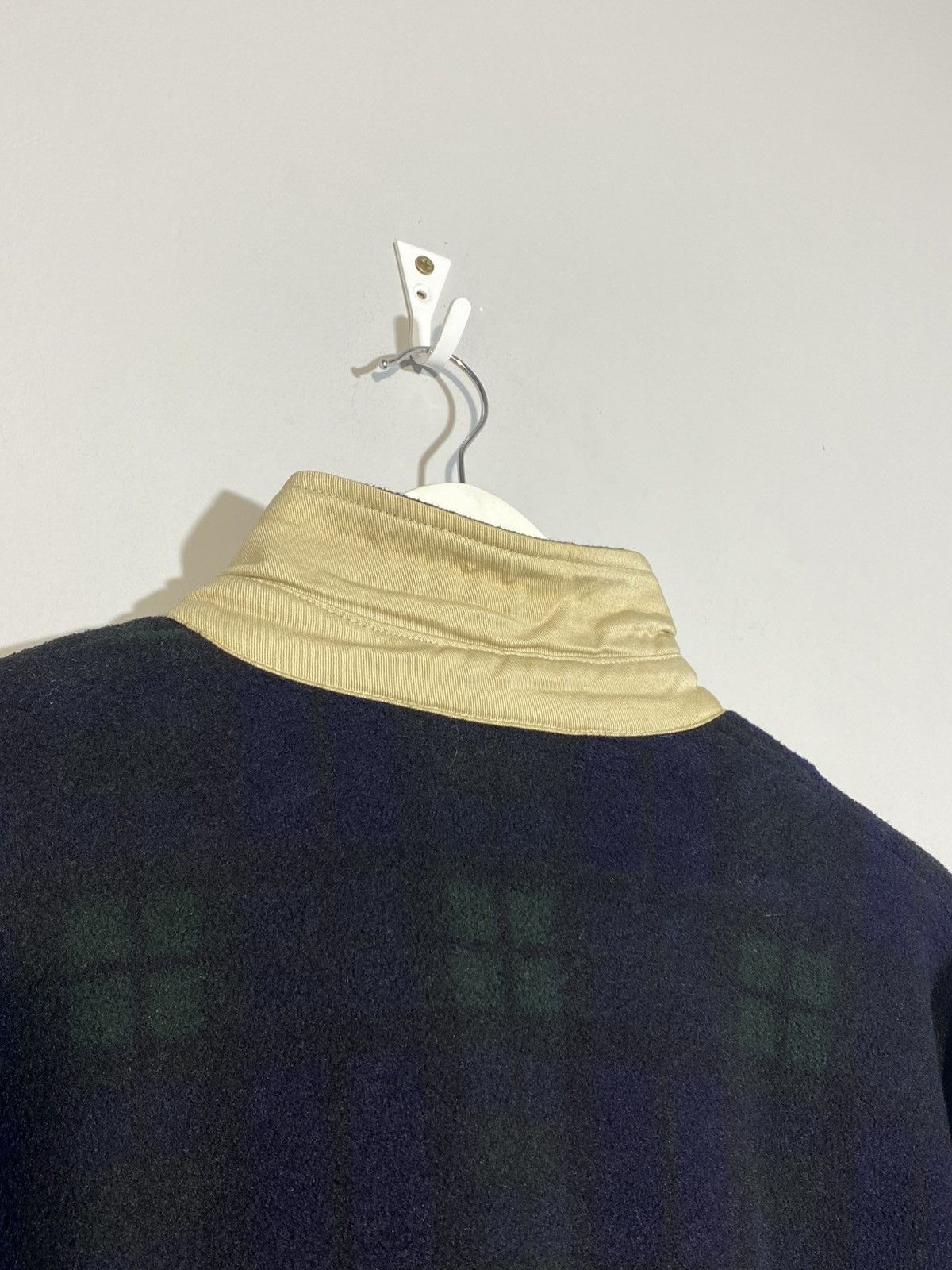 Polo Ralph Lauren Vintage Polo Ralph Lauren Tartan Check Fleece Jacket Rare Size US L / EU 52-54 / 3 - 16 Thumbnail