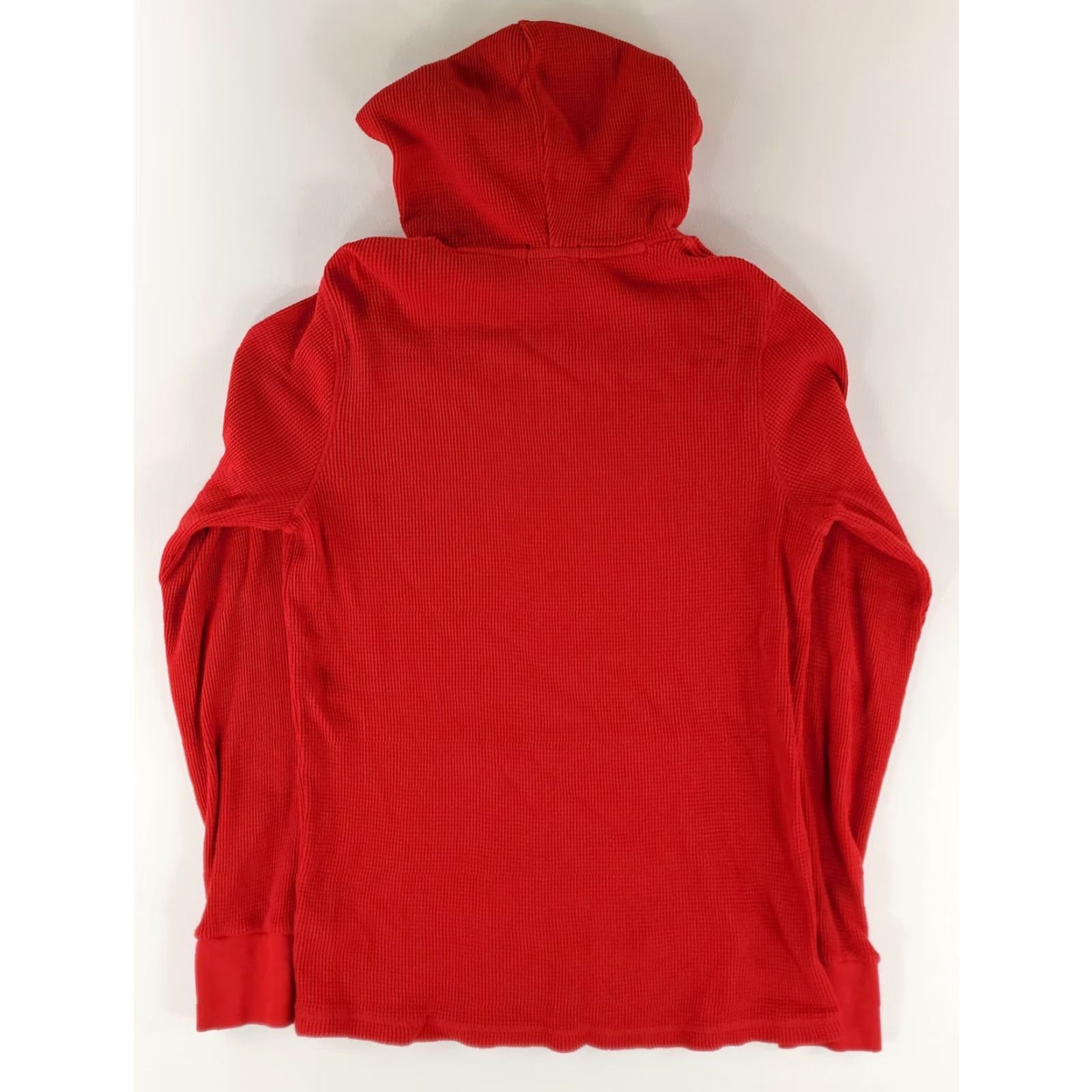 Polo Ralph Lauren Polo Ralph Lauren Hoodie Mens M Red Thermal Drawstring Kangaroo Pouch Size US M / EU 48-50 / 2 - 4 Thumbnail