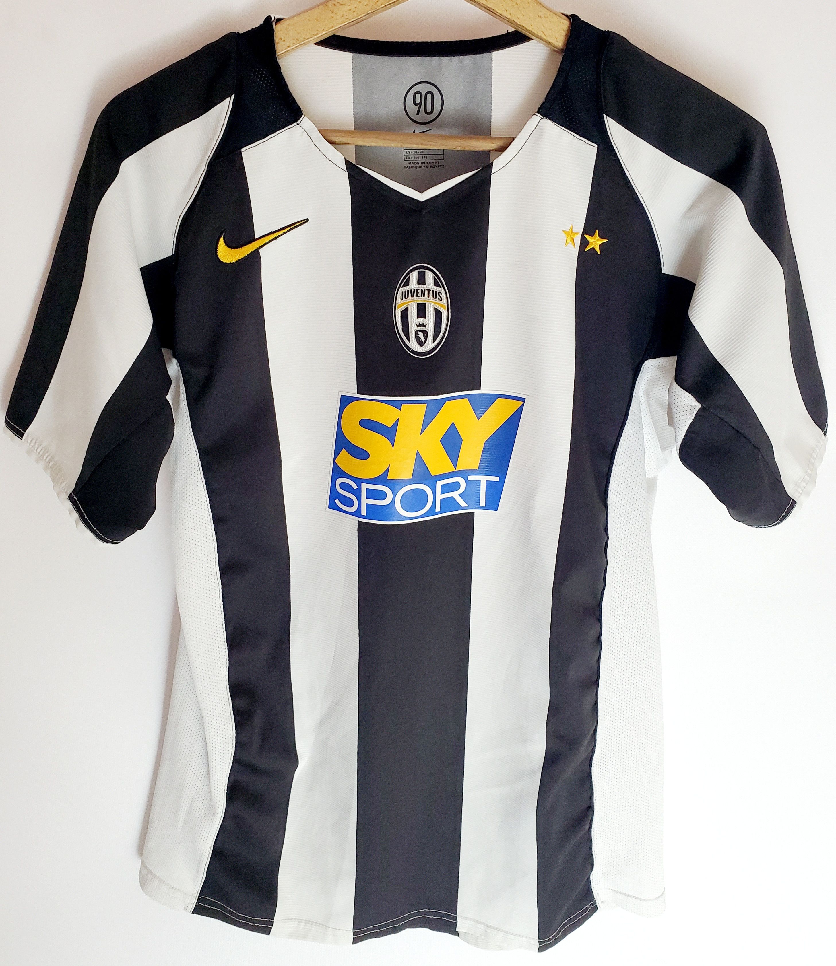 Nike × Vintage vintage JUVENTUS 2004-05 home shirt Nike size boys Xl Size US XS / EU 42 / 0 - 1 Thumbnail