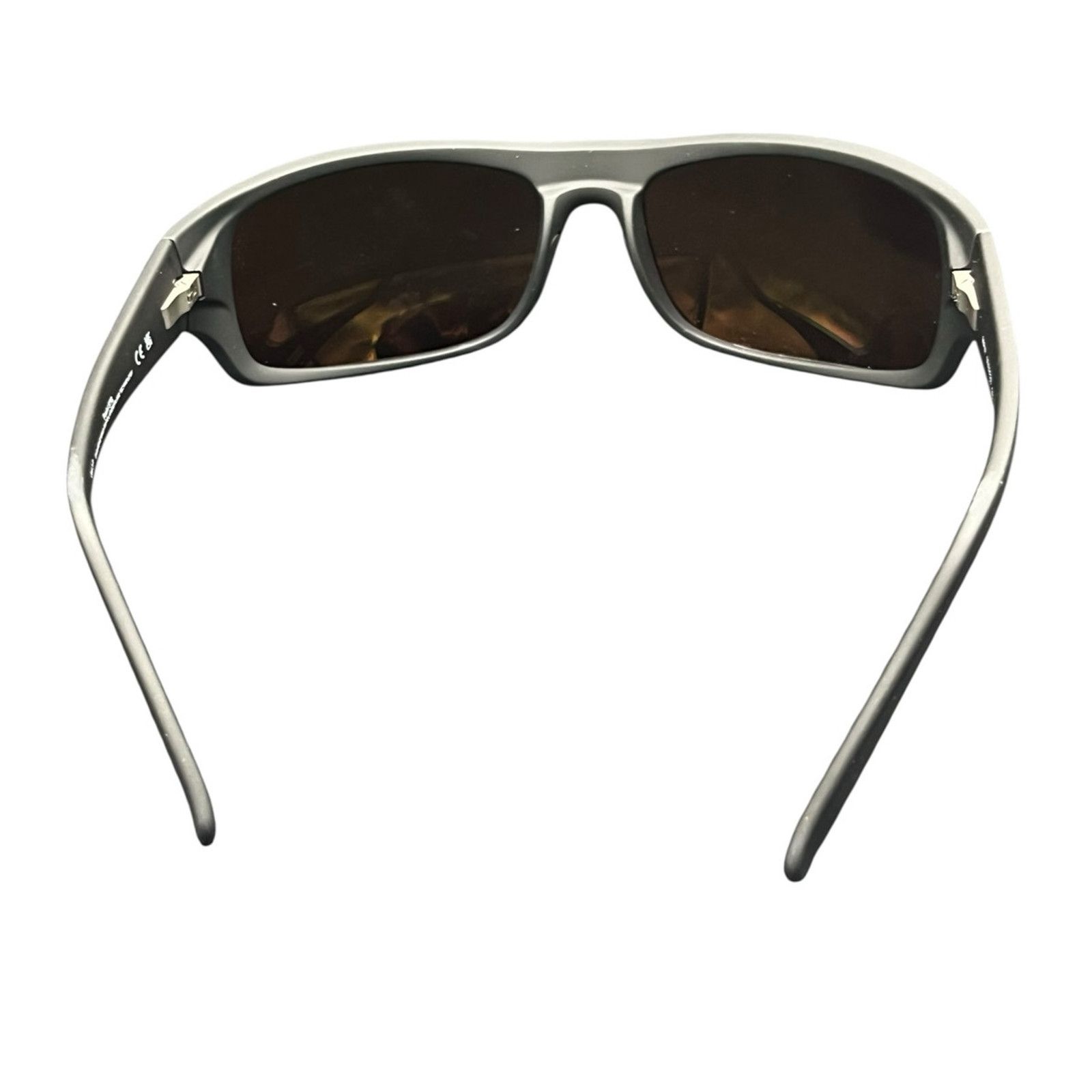 Maui Jim Maui Jim Pe'ahi Polarized Wrap Sunglasses Matte Black Size ONE SIZE - 8 Thumbnail