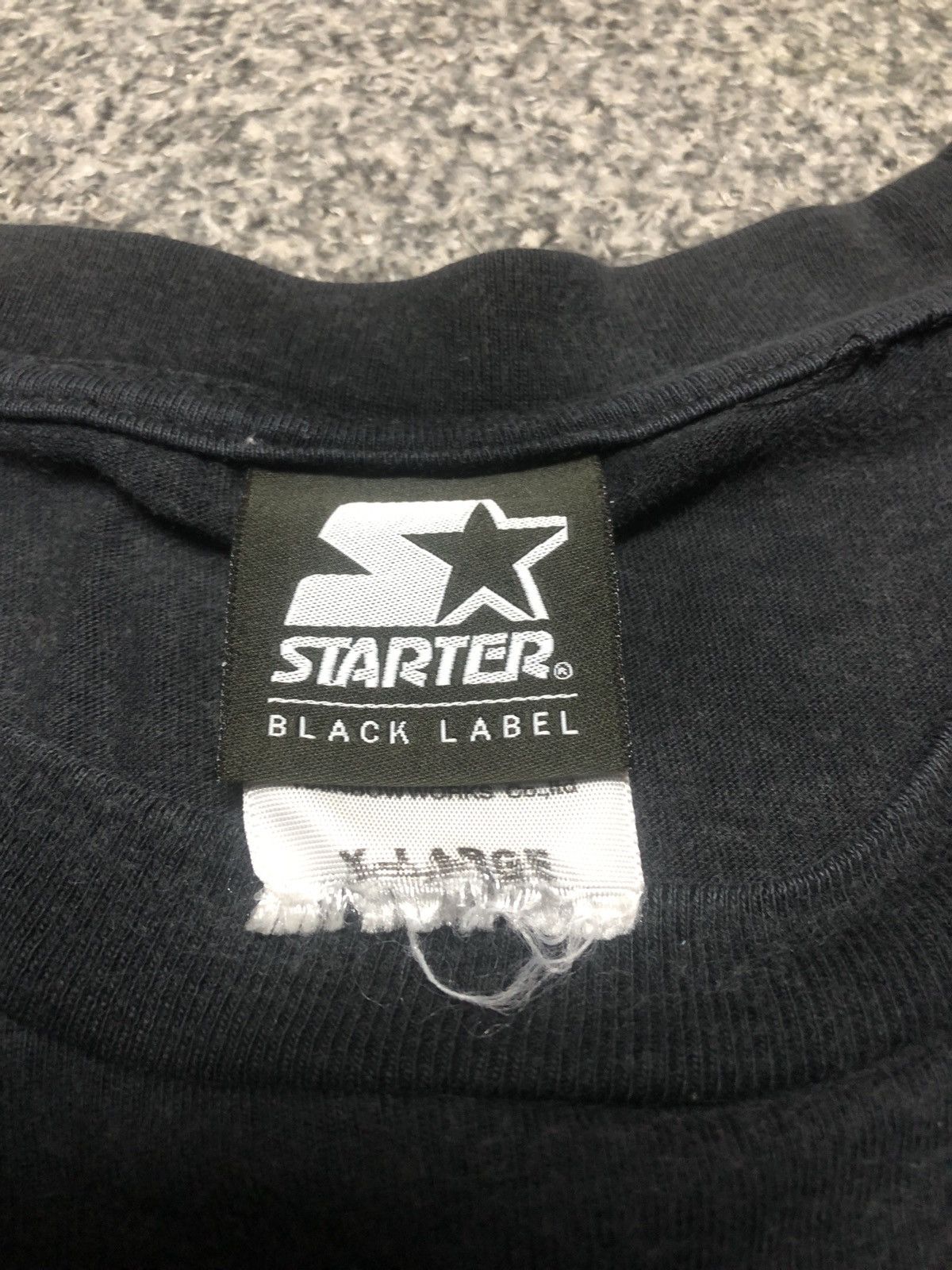 Vintage RARE Vintage 90s Starter Box Logo Tshirt Size US XL / EU 56 / 4 - 15 Thumbnail