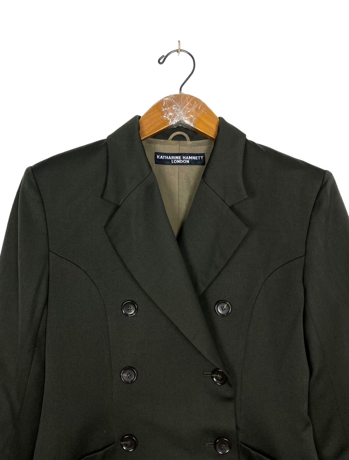 Katharine Hamnett London Rare‼️ Katherine Hamnett London Double Breasted Blazer Coat Size S / US 4 / IT 40 - 2 Thumbnail