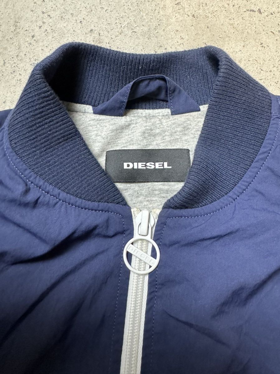 Diesel × Japanese Brand Diesel Y2K Navy Red Light Baggy Avant Garde Jacket Size US XL / EU 56 / 4 - 6 Thumbnail