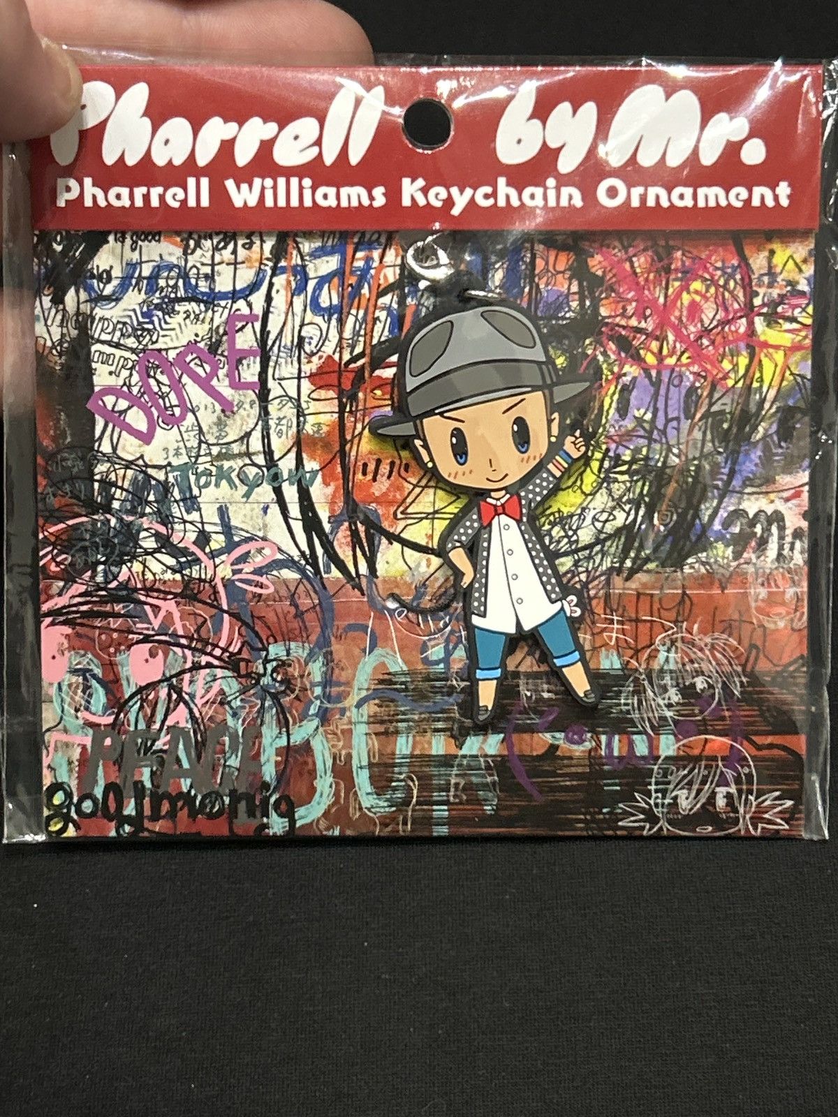 Takashi Murakami Pharrell Williams keychain