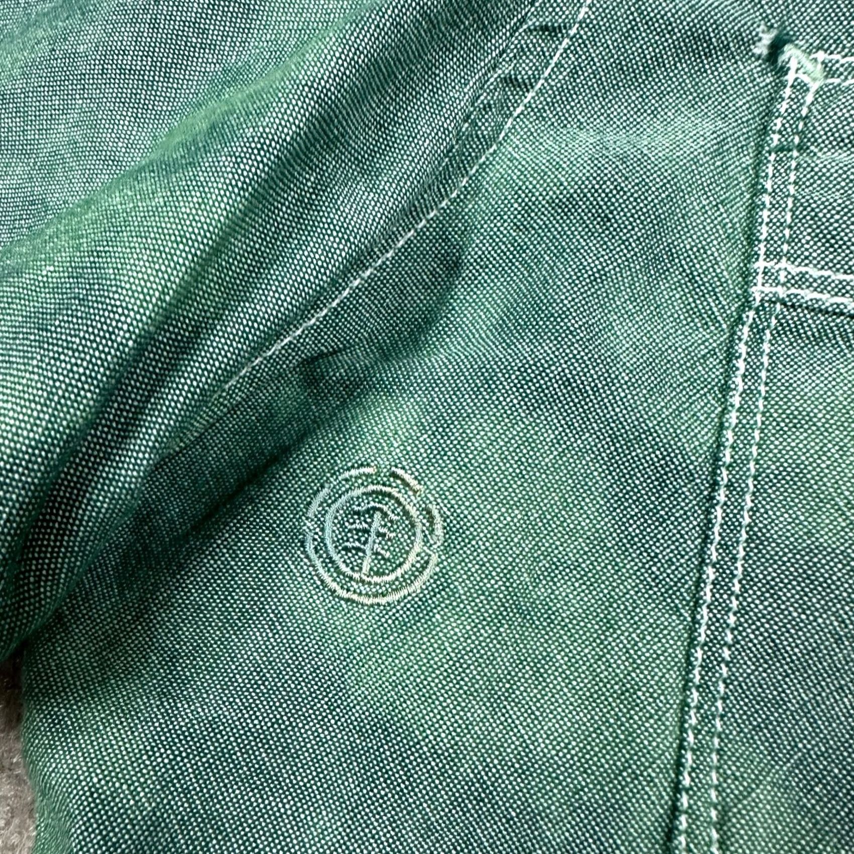 Element Element Shirt Mens S Green Button-Up Casual Shirt Size US S / EU 44-46 / 1 - 6 Thumbnail