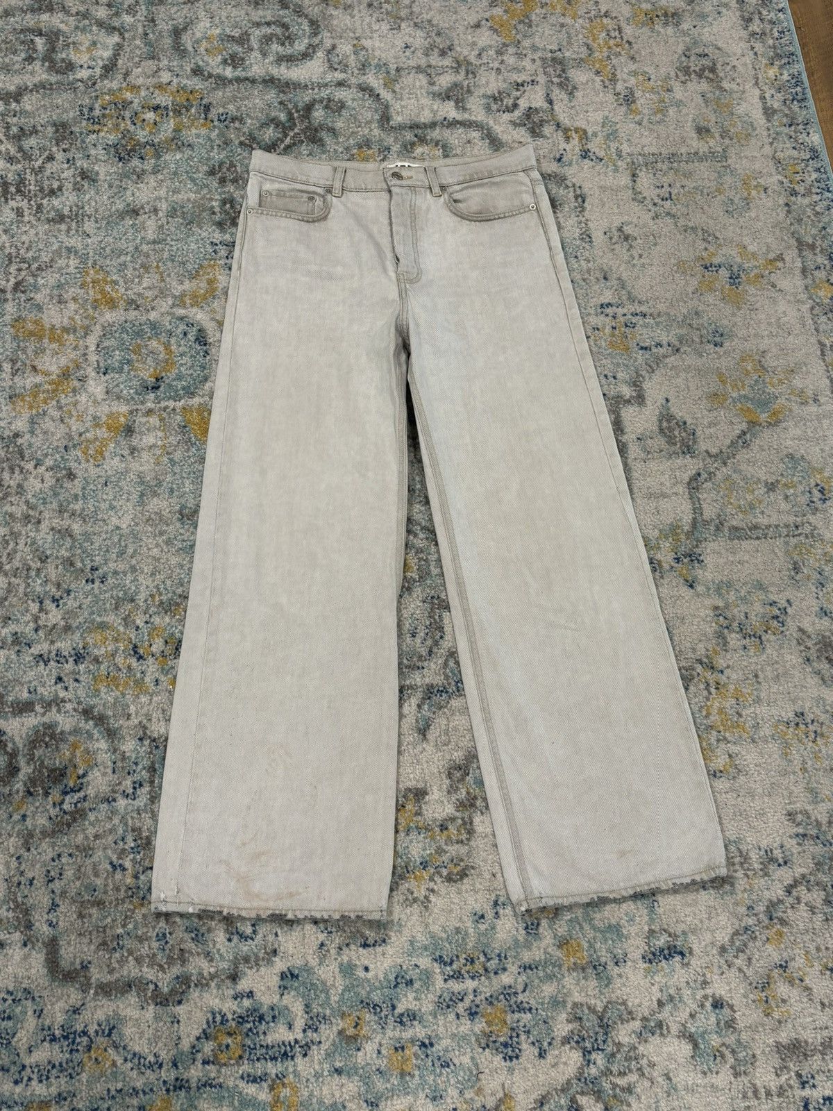 Hope Hope Stockholm Flash Denim Sand Wide Leg Jeans | Grailed Hope Hope Stockholm Flash Denim Sand Wide Leg Jeans | Grailed