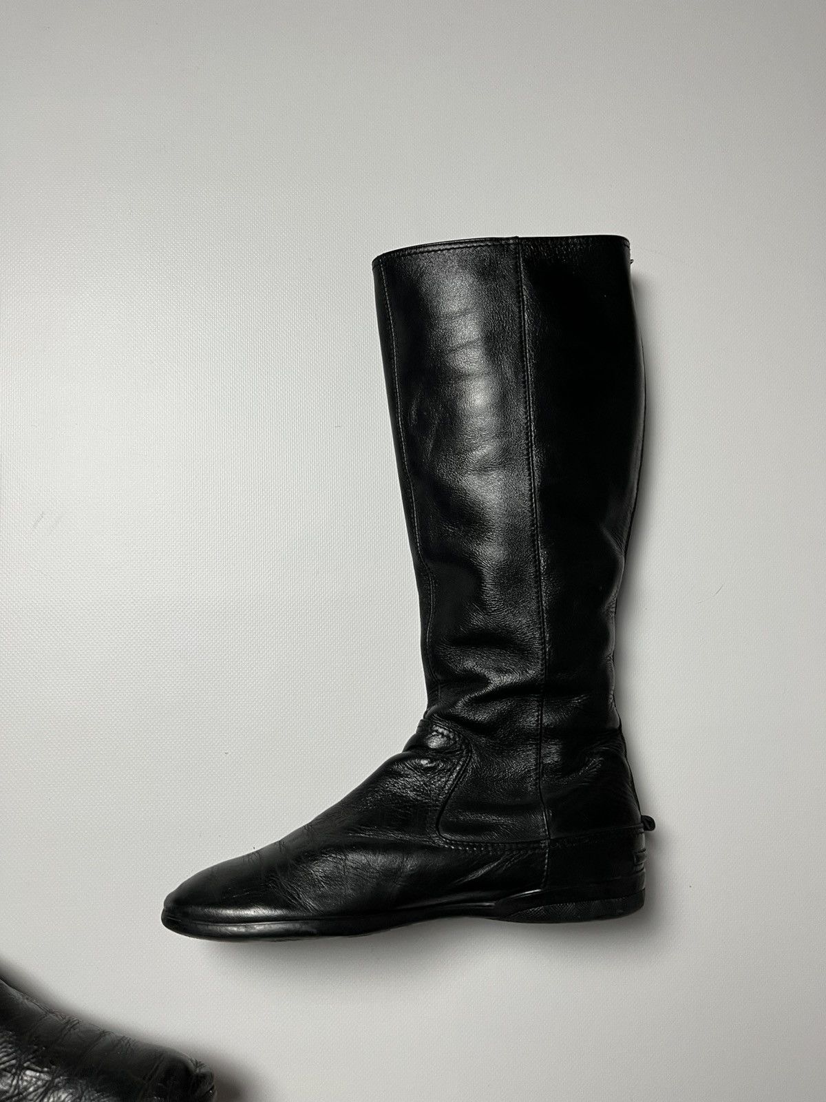 Gucci Gucci leather riding boots black vintage Size US 9 / IT 39 - 7 Thumbnail