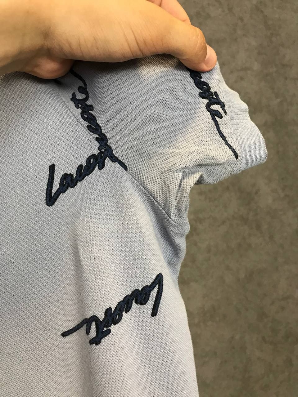 Lacoste Lacoste Live streetwear monogram polo tee Size US L / EU 52-54 / 3 - 8 Thumbnail
