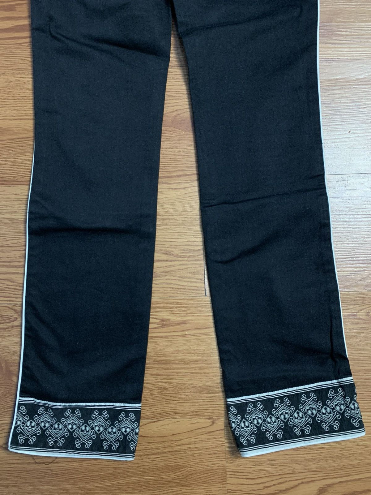 Undercover Women Undercover Embroidered Skull Pants Size 29" - 6 Thumbnail