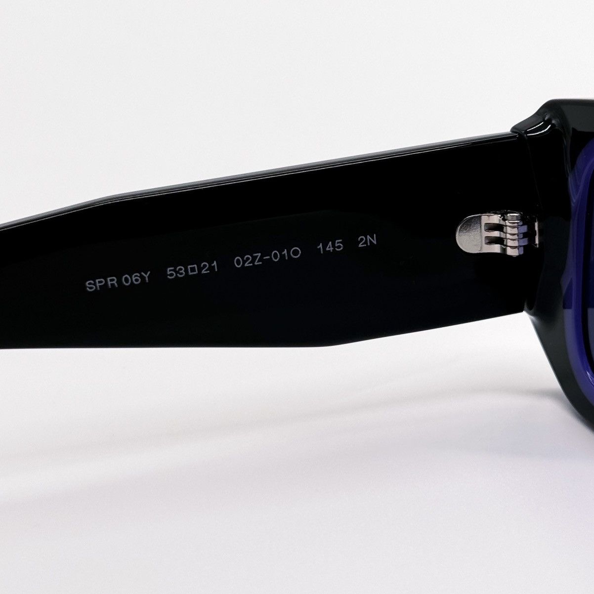 Prada NEW PRADA SPR 06Y 02Z01O SQUARE BLACK PR 06YZ SUNGLASSES Size ONE SIZE - 9 Thumbnail
