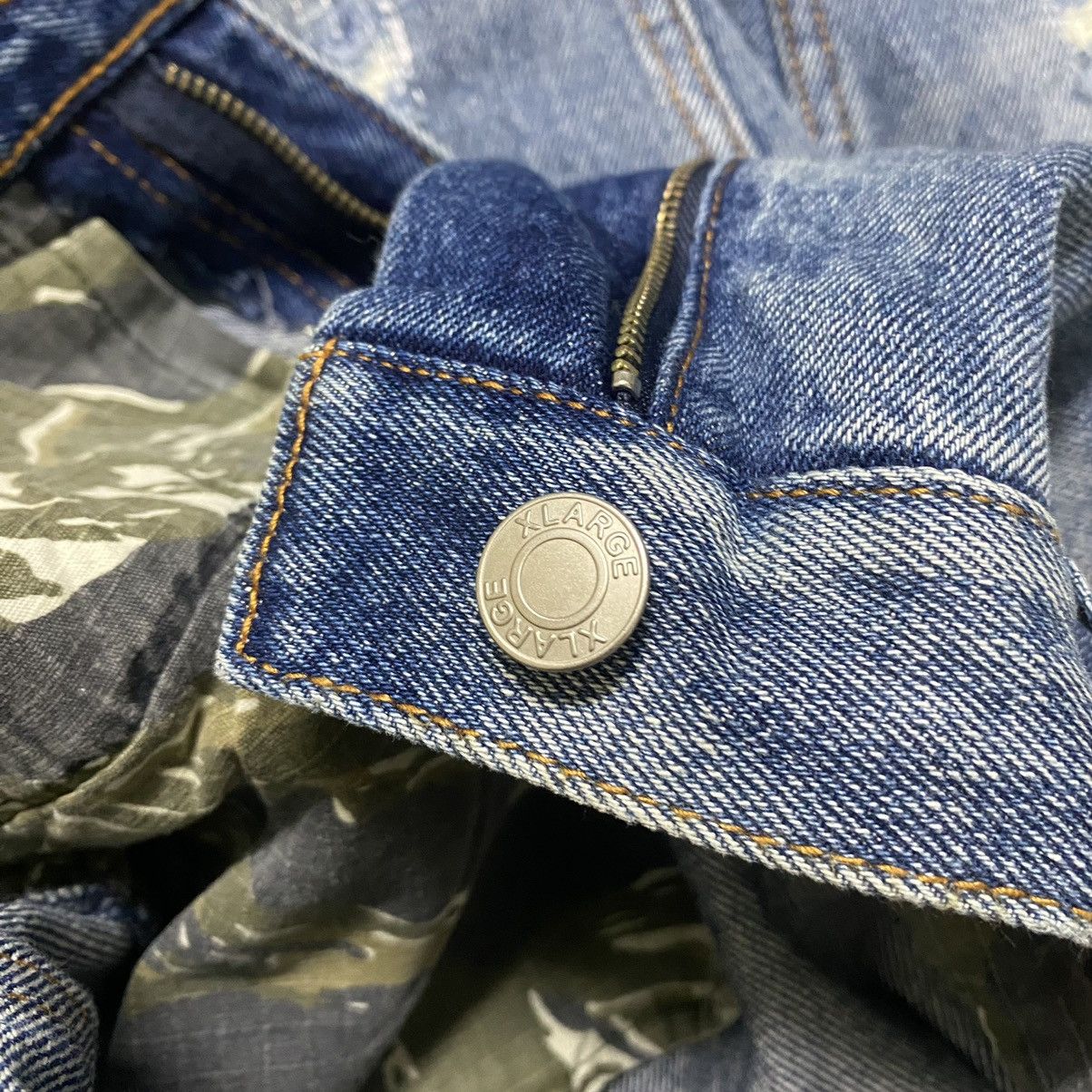 X-LARGE XLARGE Distressed Denim Baggy Jeans Size US 30 / EU 46 - 21 Thumbnail