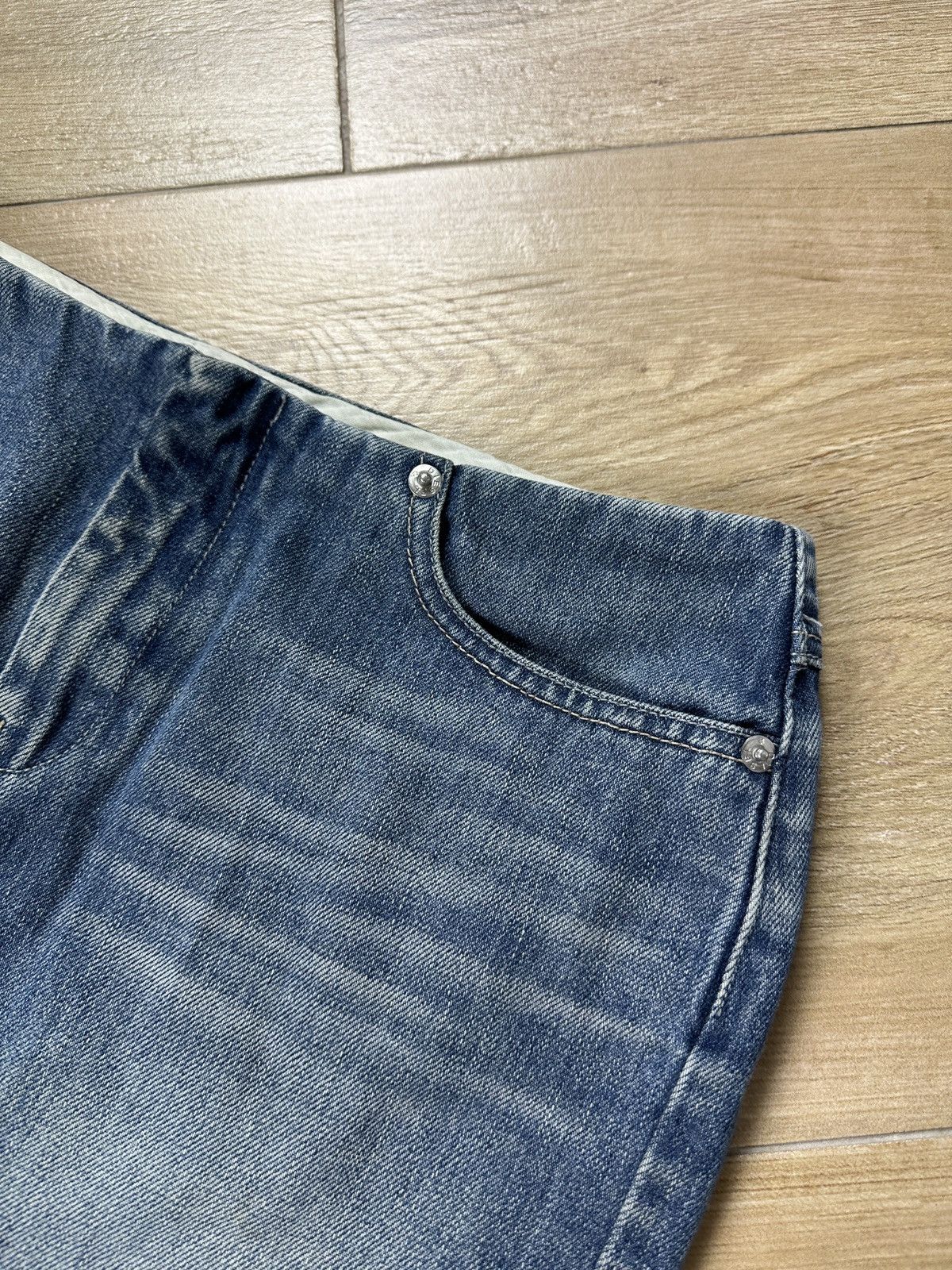 Diesel × Vintage Vintage Y2K Diesel Denim Jeans Skirt Size 27" / US 4 / IT 40 - 3 Thumbnail