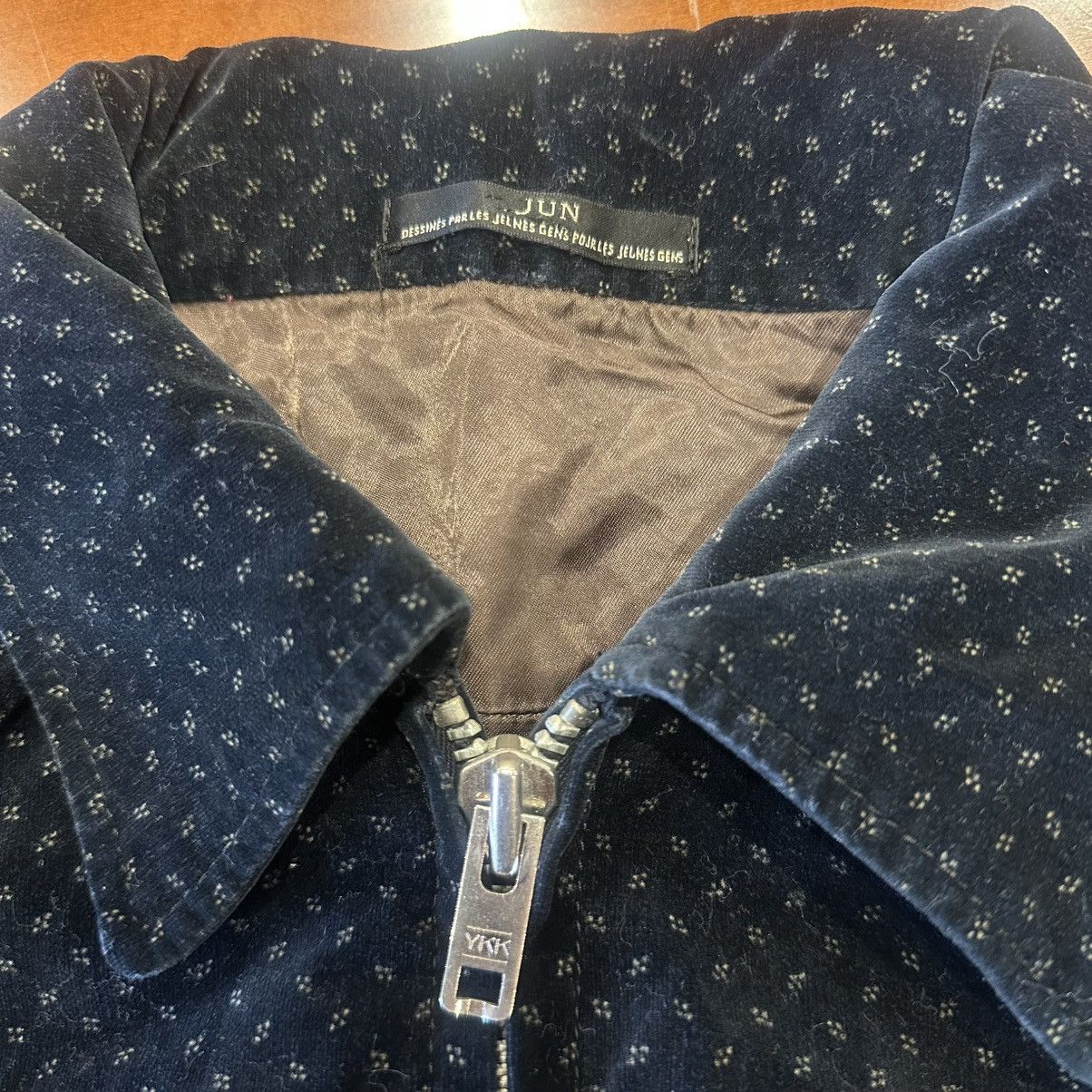 Japanese Brand × Vintage Vintage Japanese Brand JUN Velvet Bomber Jacket Size US M / EU 48-50 / 2 - 3 Thumbnail