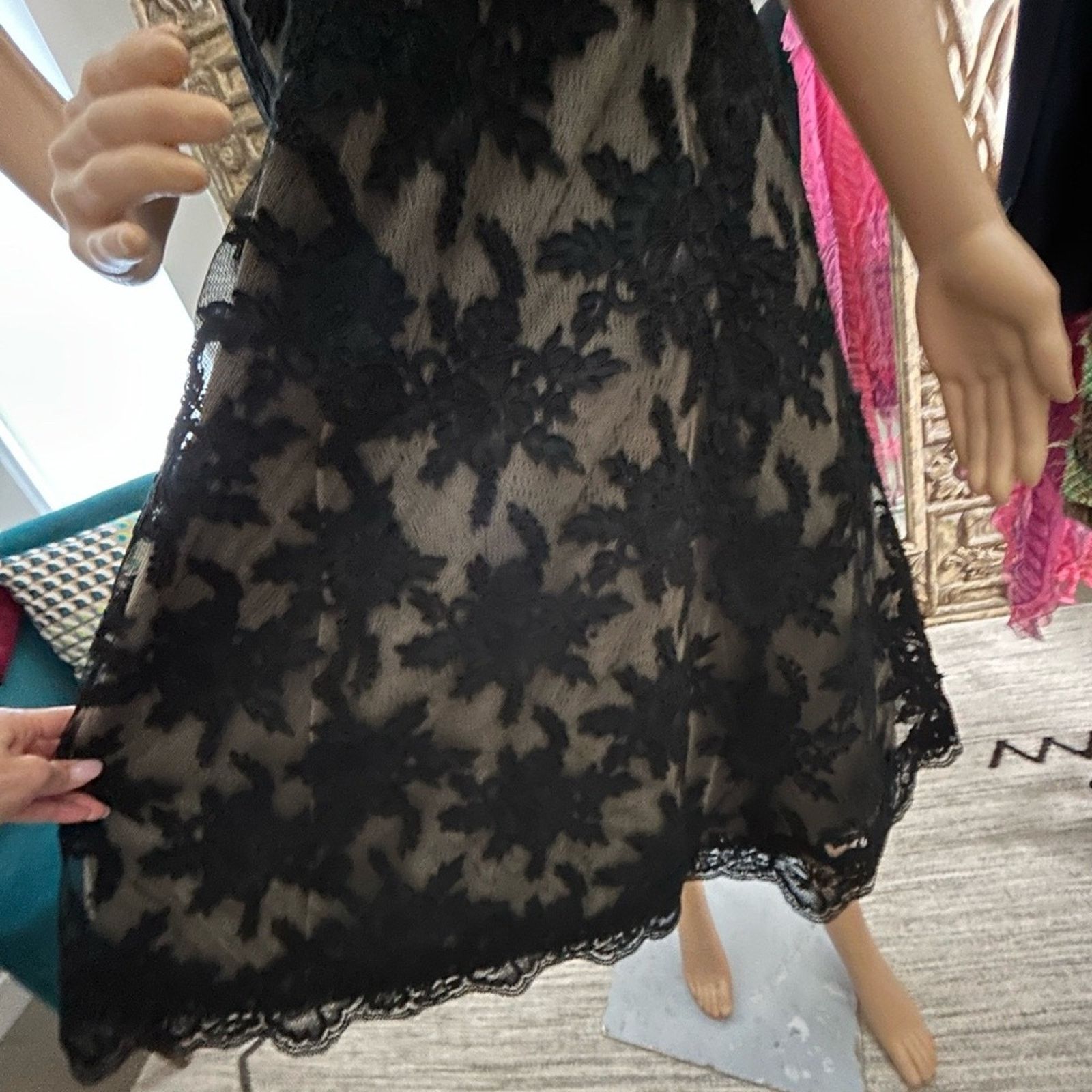 TAFT Rose Taft couture black lace women’s party dress size 10 Size L / US 10 / IT 46 - 7 Thumbnail