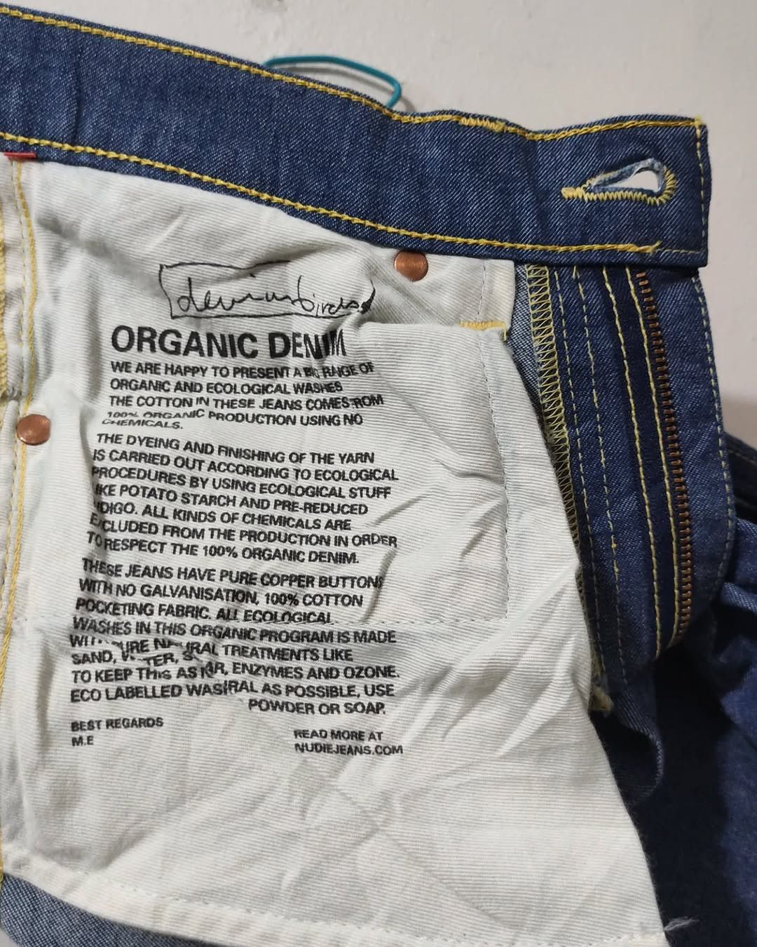 Nudie Jeans Women’s Denimbirds Bootcut Denim Jeans by Nudie Size 28" / US 6 / IT 42 - 4 Thumbnail