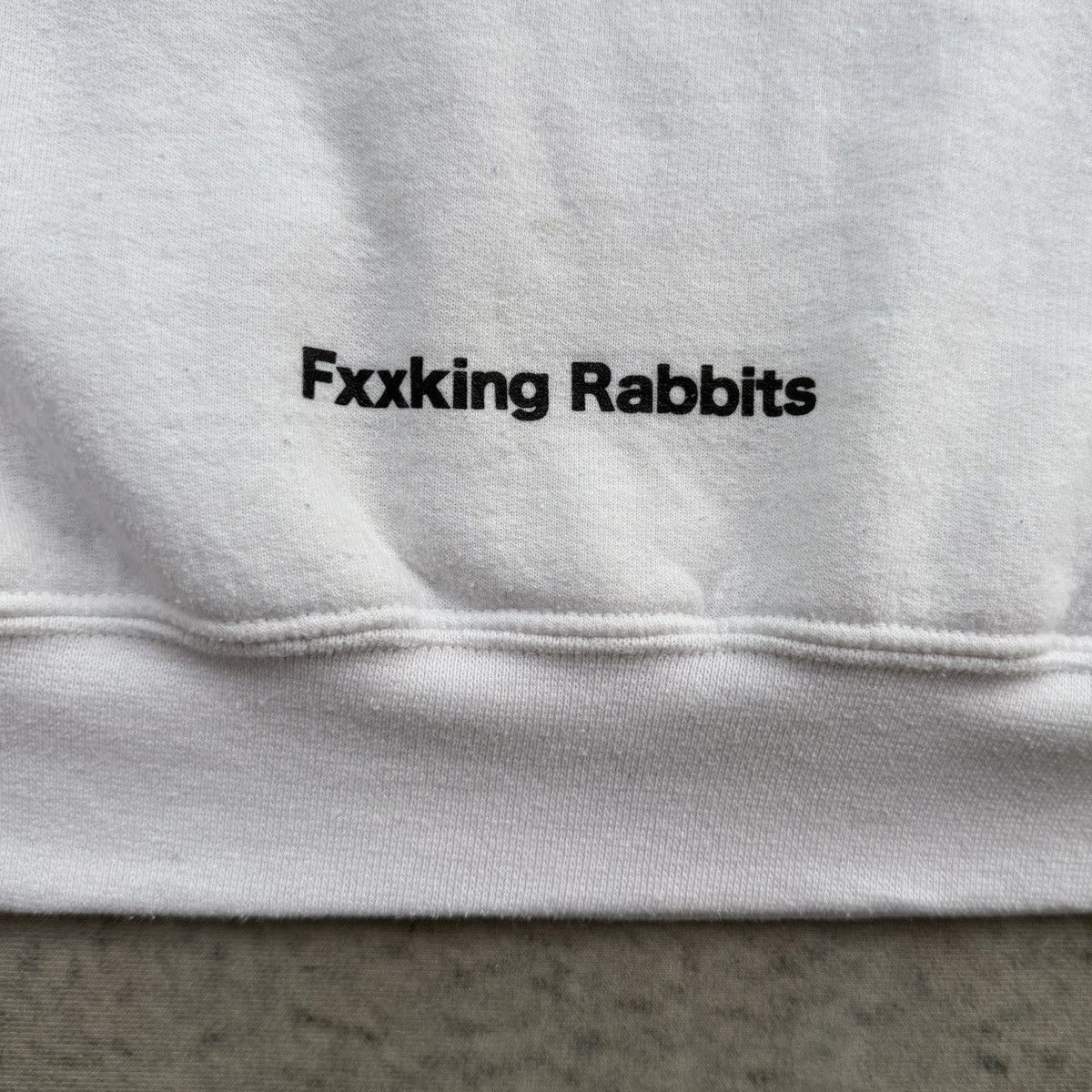 Japanese Brand #FR2 Fxxking Rabbits Graphic Cotton Hoodie Size US L / EU 52-54 / 3 - 7 Thumbnail