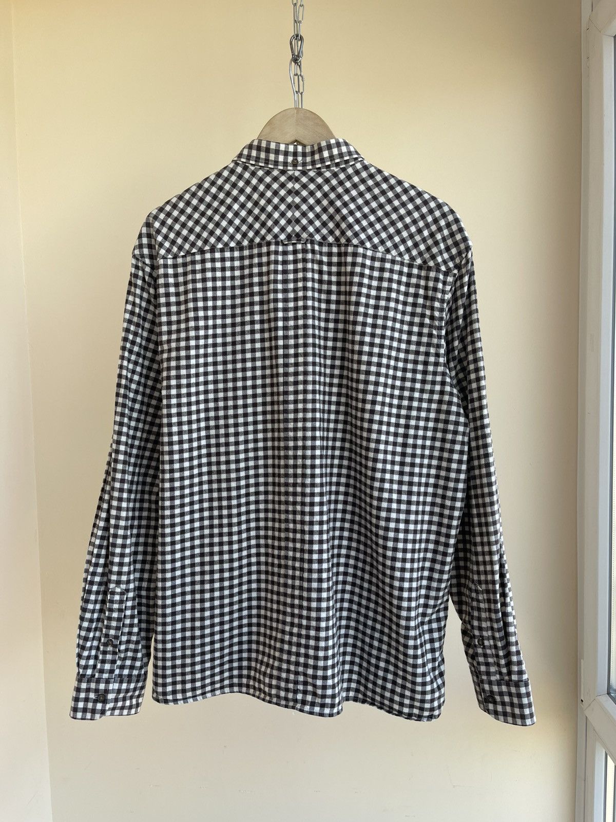 Fred Perry Fred Perry Gingham Check Flannel Button Down L/S Shirt Size US XXL / EU 58 / 5 - 2 Thumbnail