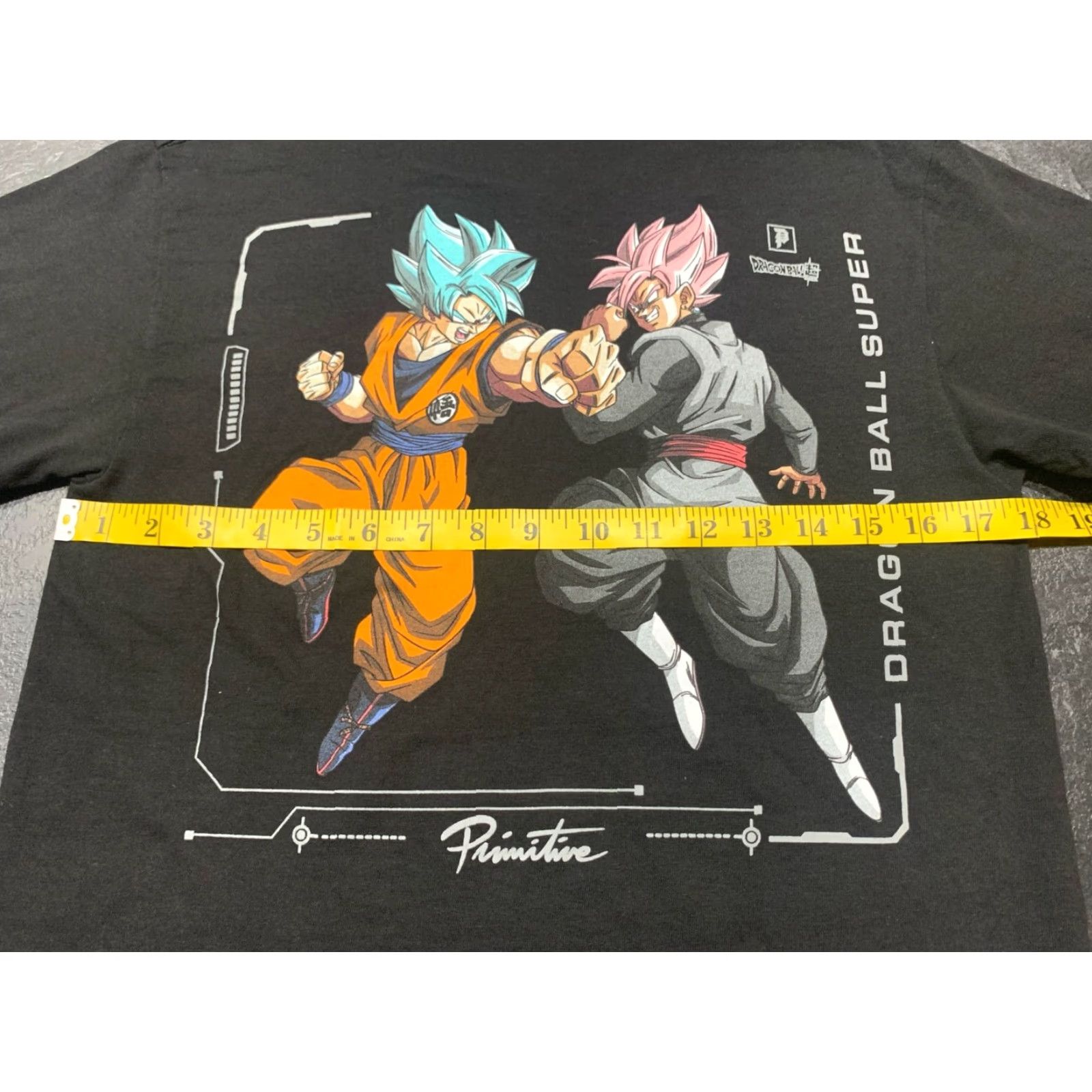 Vintage VINTAGE Primitive Dragon Ball Super T-Shirt S Black Anime Graphic Mens Small Size US S / EU 44-46 / 1 - 4 Thumbnail