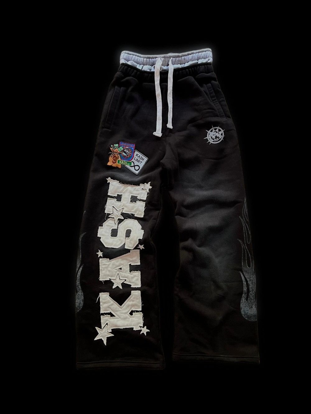 Japanese Brand × Jean Retro Double Waist Baggy Pants Size US 34 / EU 50 - 2 Thumbnail
