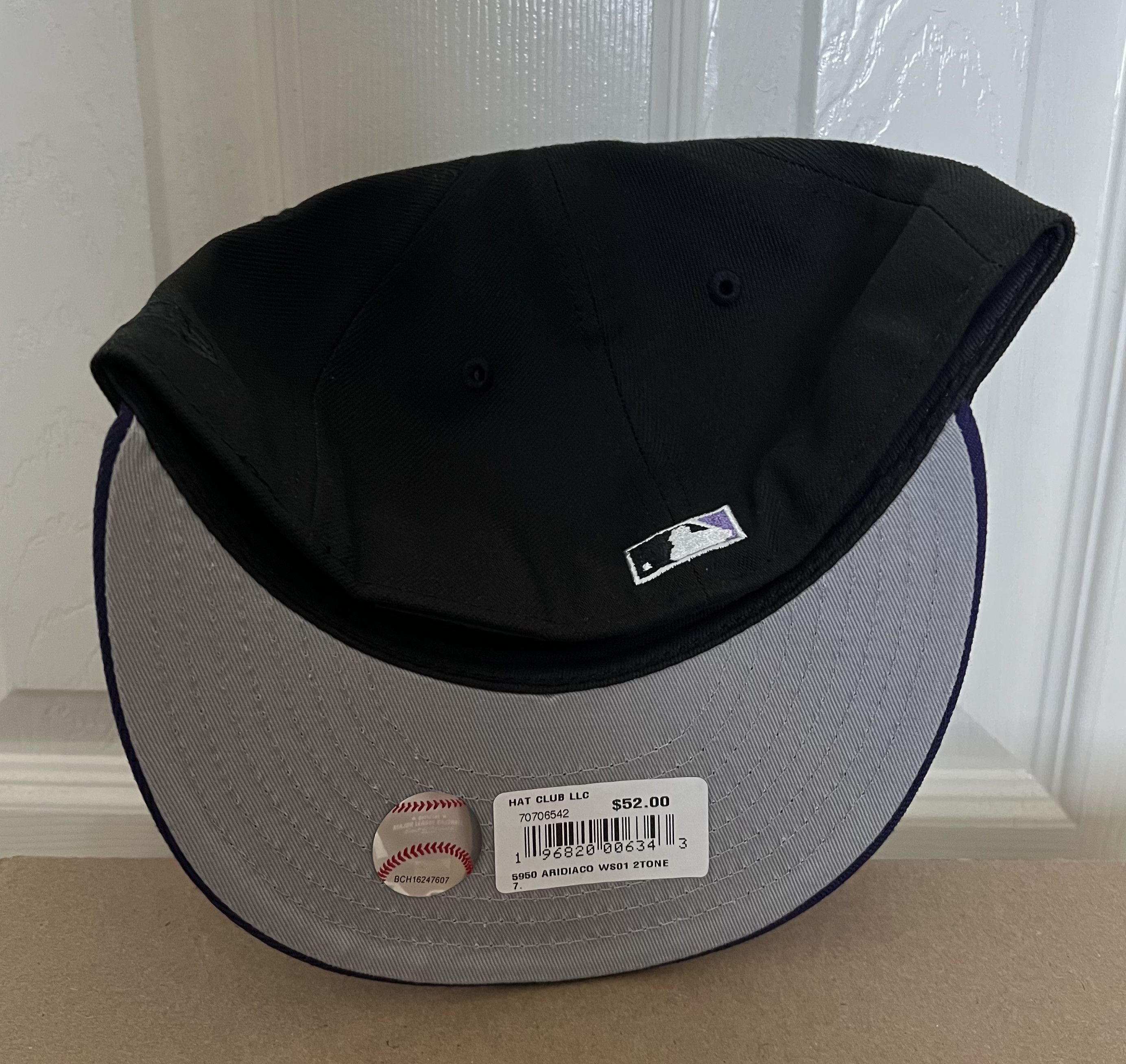 Hat Club Arizona Diamondbacks Hatclub script fitted 7 Size ONE SIZE - 4 Thumbnail