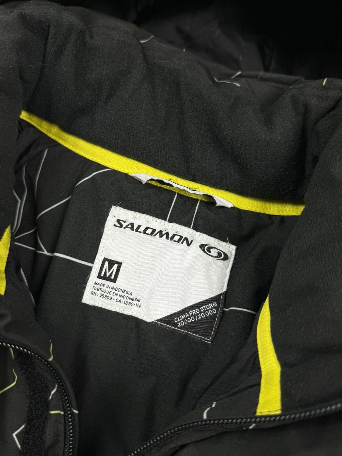 Salomon 2000ʼs Salomon Geometric Insulated Ski Jacket Size US M / EU 48-50 / 2 - 10 Thumbnail