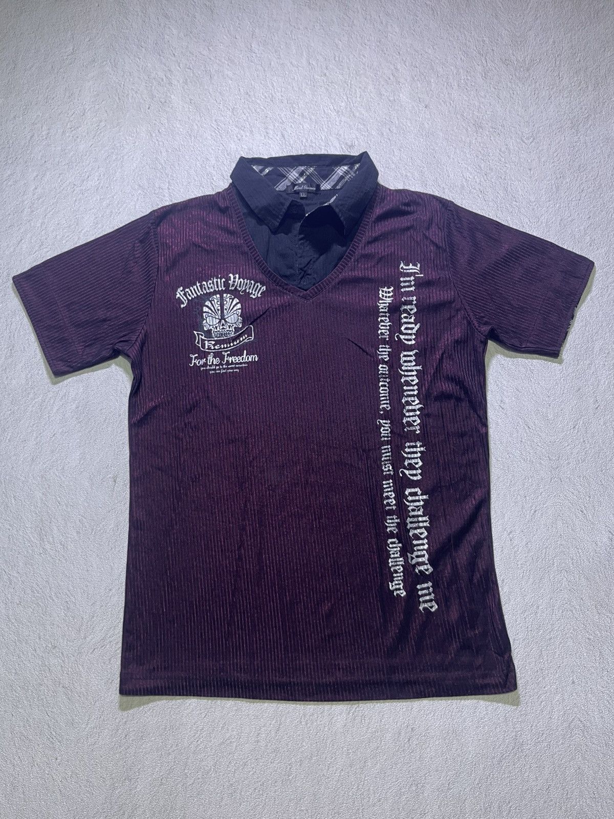 Japanese Brand Y2K MIND GAMES short sleeve tshirt Size US M / EU 48-50 / 2 - 2 Thumbnail