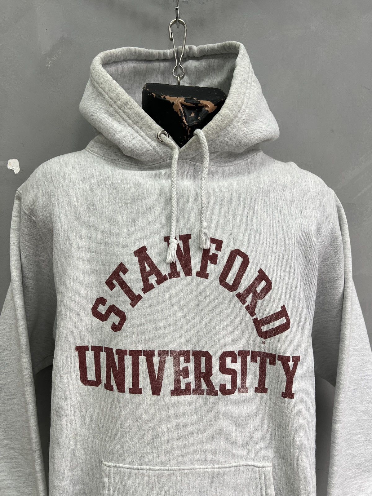 Japanese Brand Stanford University boxy fit hoodie retro style y2k Size US M / EU 48-50 / 2 - 2 Thumbnail