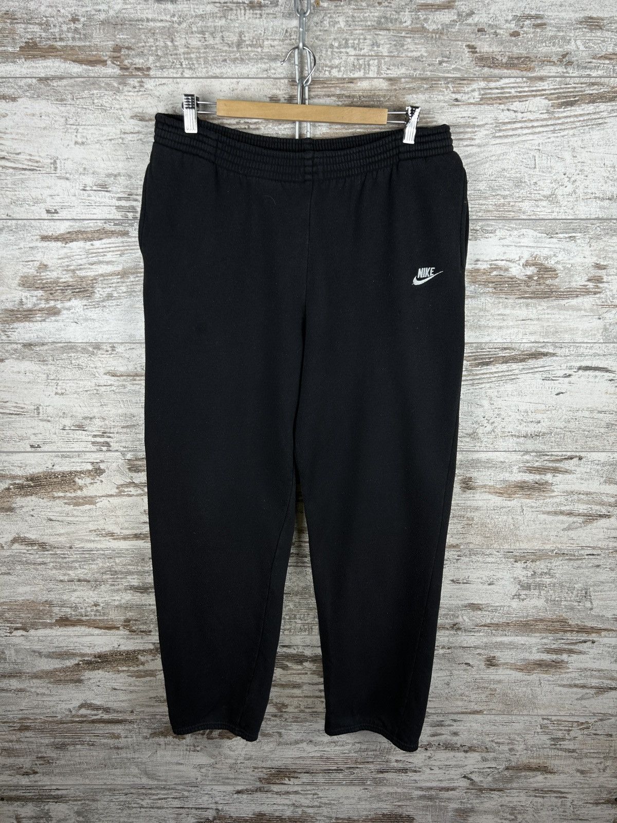 Nike × Vintage Mens Vintage Nike basic Sweatpants y2k rare pants swoosh Size US 34 / EU 50 - 3 Thumbnail
