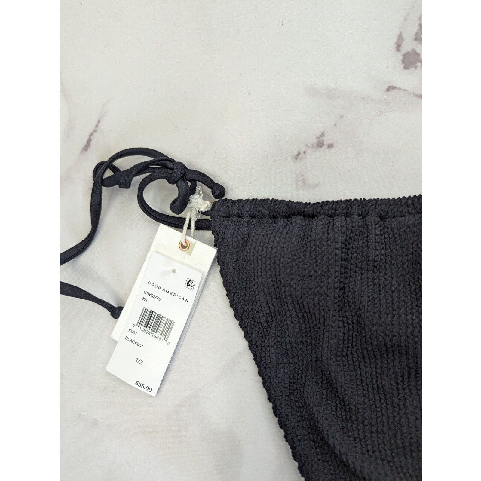 Good American Good American Swim Bottom Women 1 2 S M Black Ties Bikini Size S / US 4 / IT 40 - 7 Thumbnail