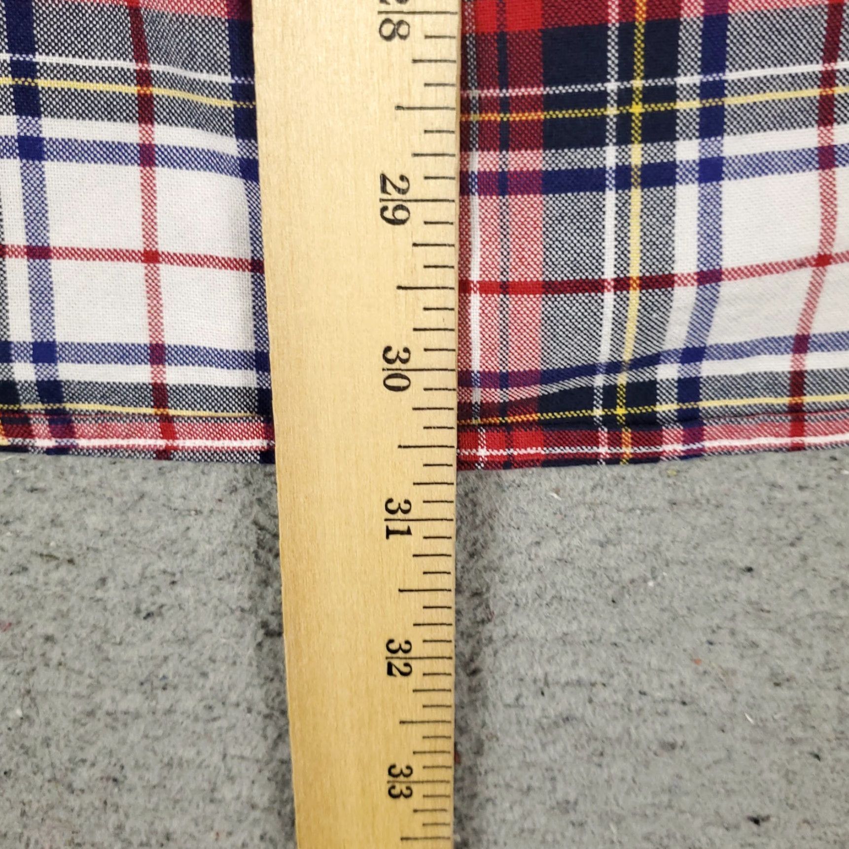Ralph Lauren Ralph Lauren Shirt Mens Big & Tall Red Plaid Button-Up Long Sleeve Casual Size US XL / EU 56 / 4 - 5 Thumbnail