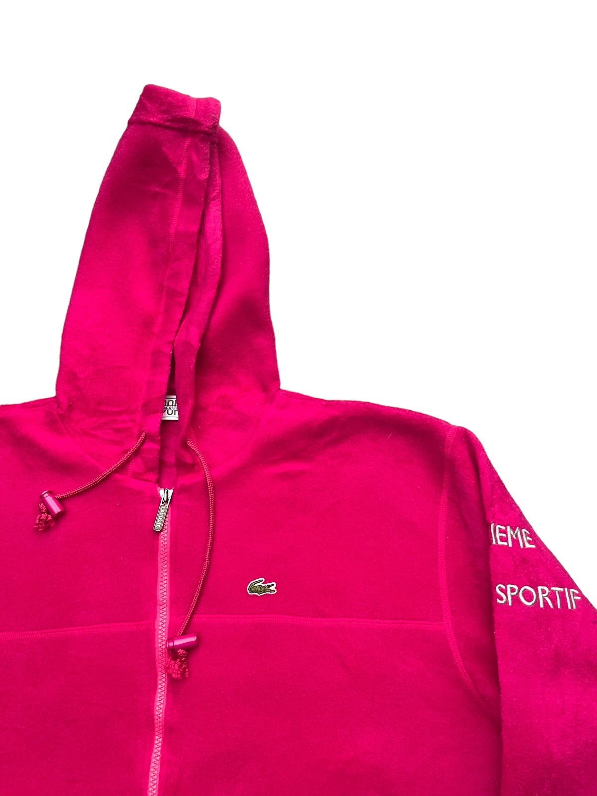 Lacoste Lacoste Sport Fleece Hoodie Size L / US 10 / IT 46 - 5 Thumbnail