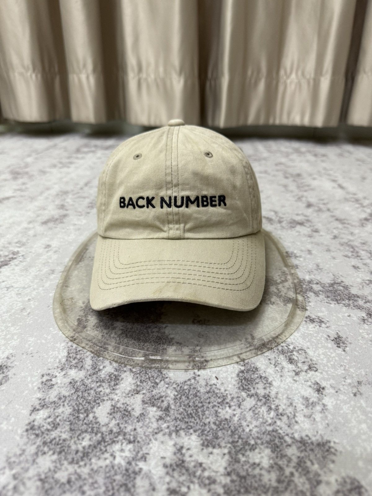 Japanese Brand Back Number Adjustable Cap Size ONE SIZE - 1 Thumbnail