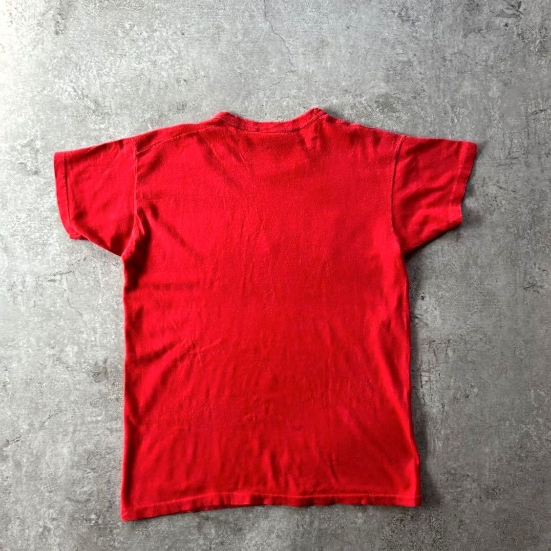 Russell Athletic VINTAGE Russell Athletic Sportswear Red Graphic Message T-Shirt L Made in USA 70s 80s Size US L / EU 52-54 / 3 - 5 Thumbnail