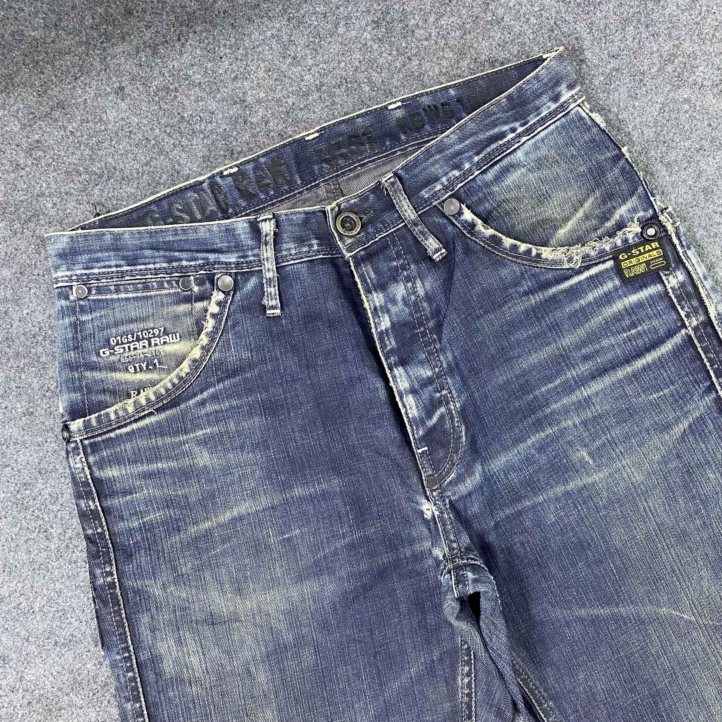 G-Star × Jean × Vintage vintage G Star Raw Denim-J1187 Size US 32 / EU 48 - 5 Thumbnail
